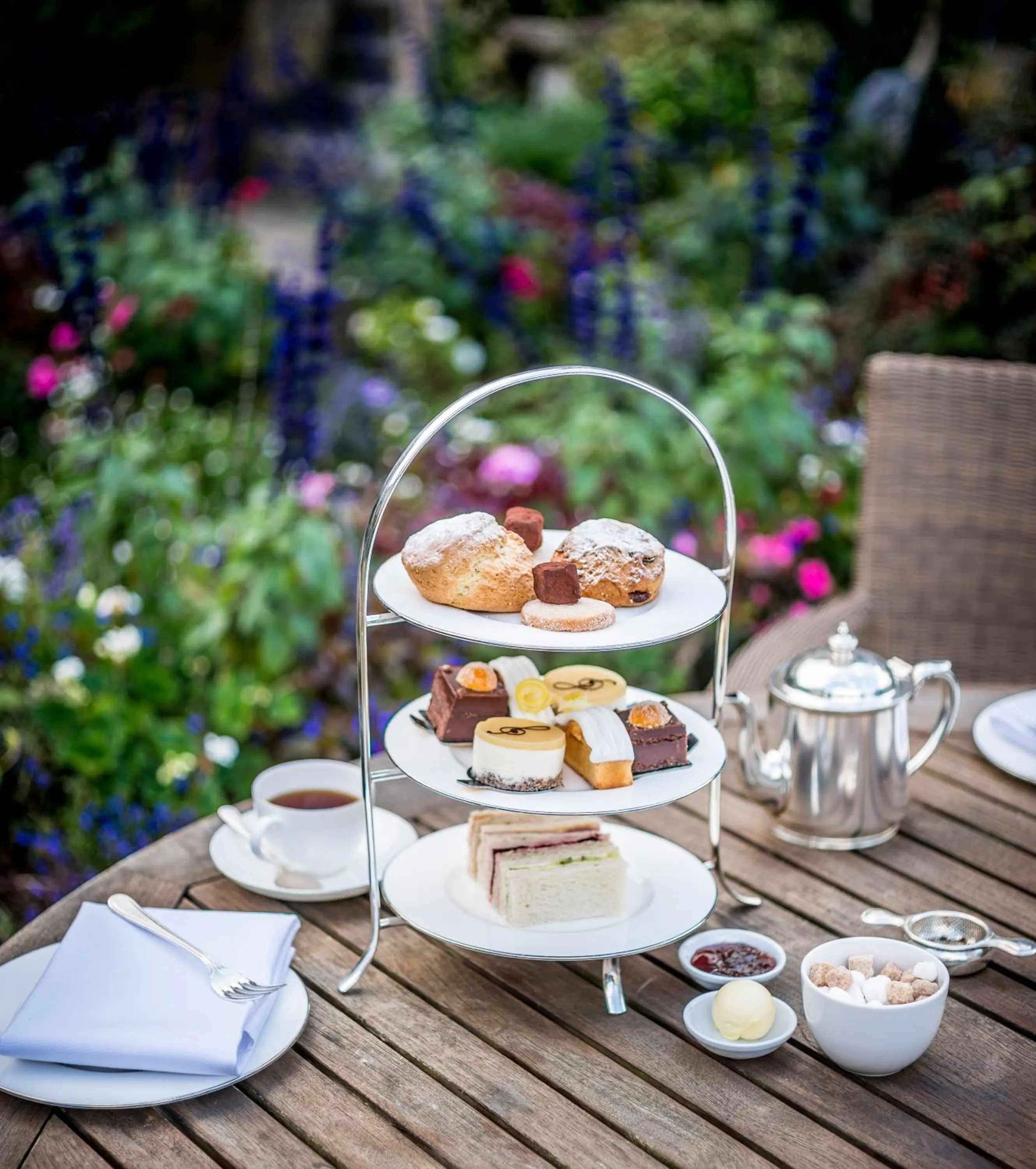 Breakfast in Amberley Castle- A Relais & Chateaux Hotel