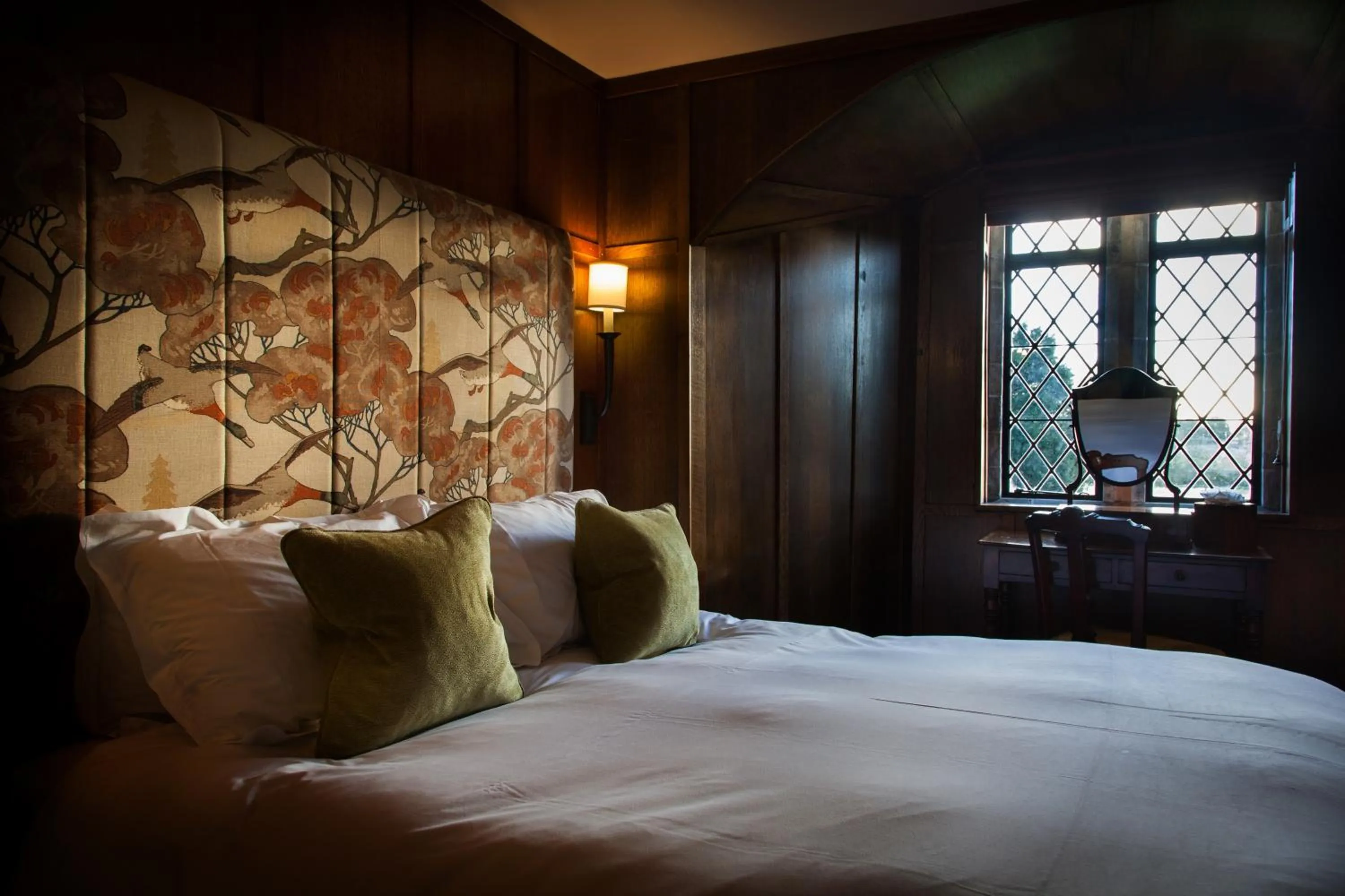 Bedroom, Bed in Amberley Castle- A Relais & Chateaux Hotel