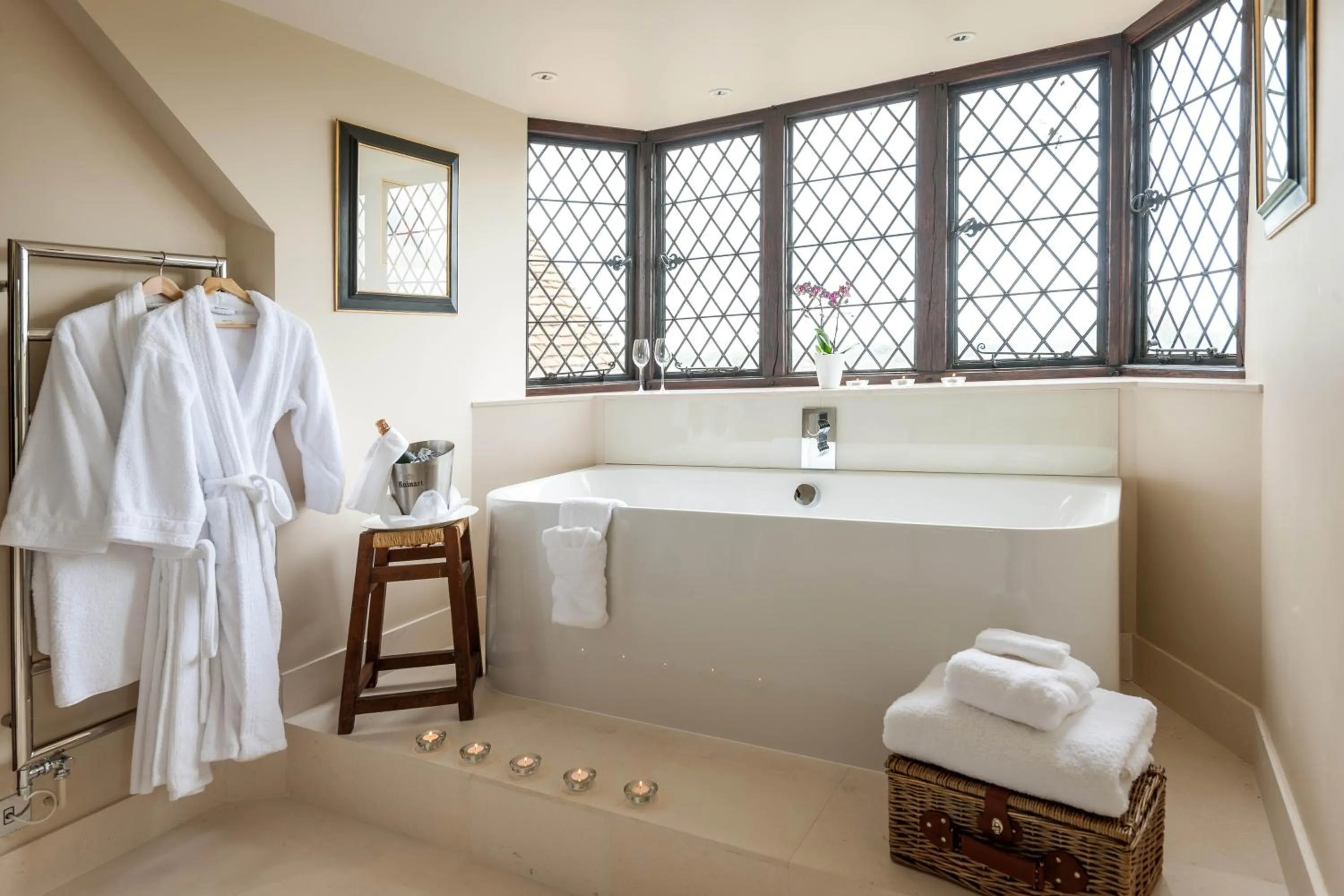 Bathroom in Amberley Castle- A Relais & Chateaux Hotel