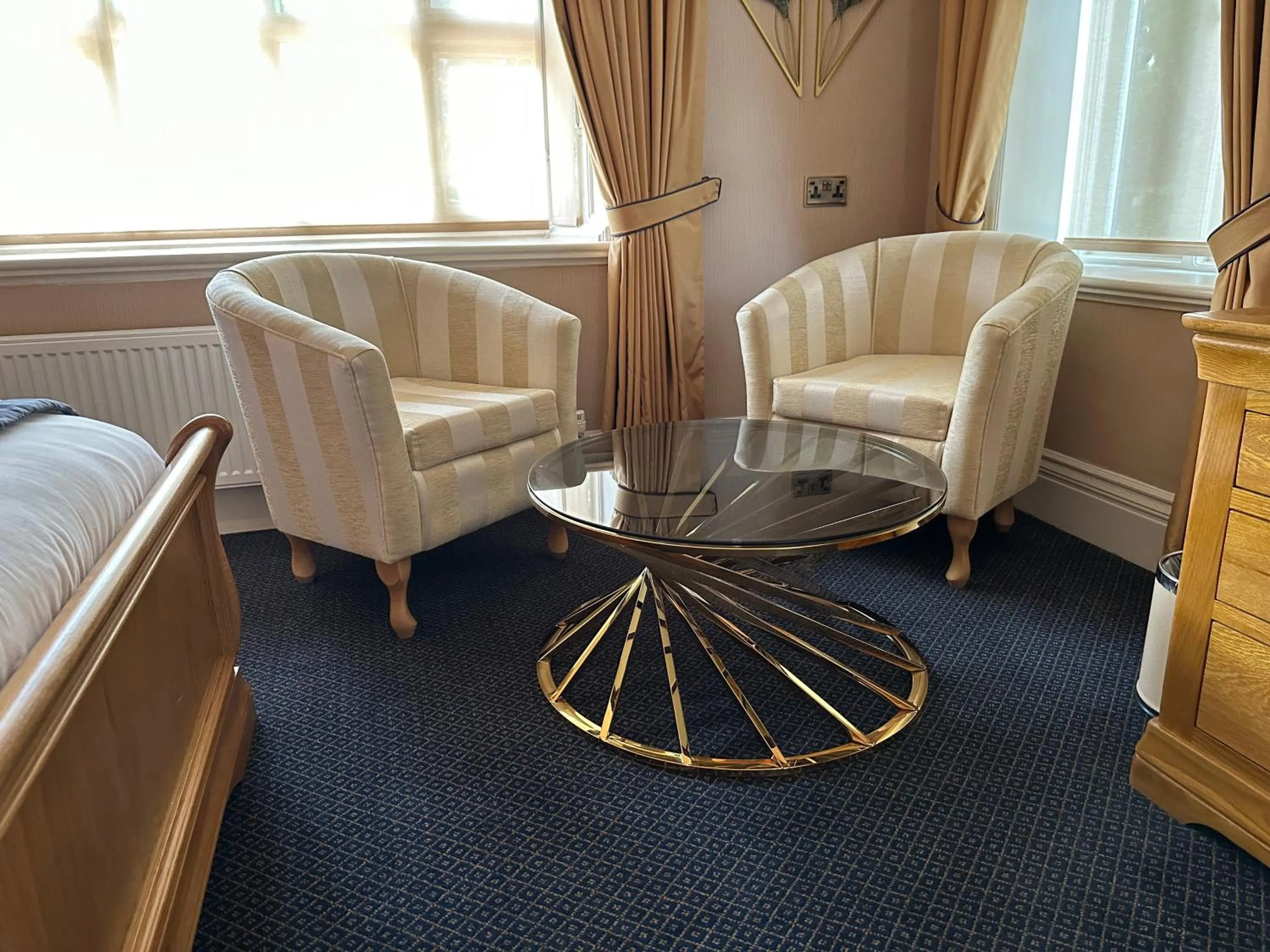 Seating area in The Chester Court Hotel