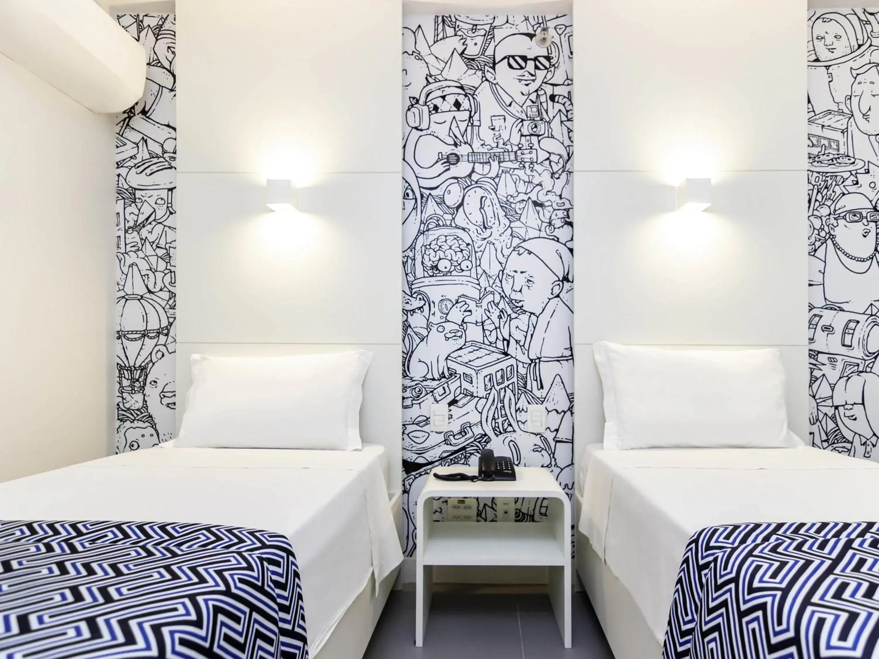 Bedroom, Bed in ibis Styles Rio de Janeiro Botafogo Bedroom, Bed in ibis Styles Rio de Janeiro Botafogo