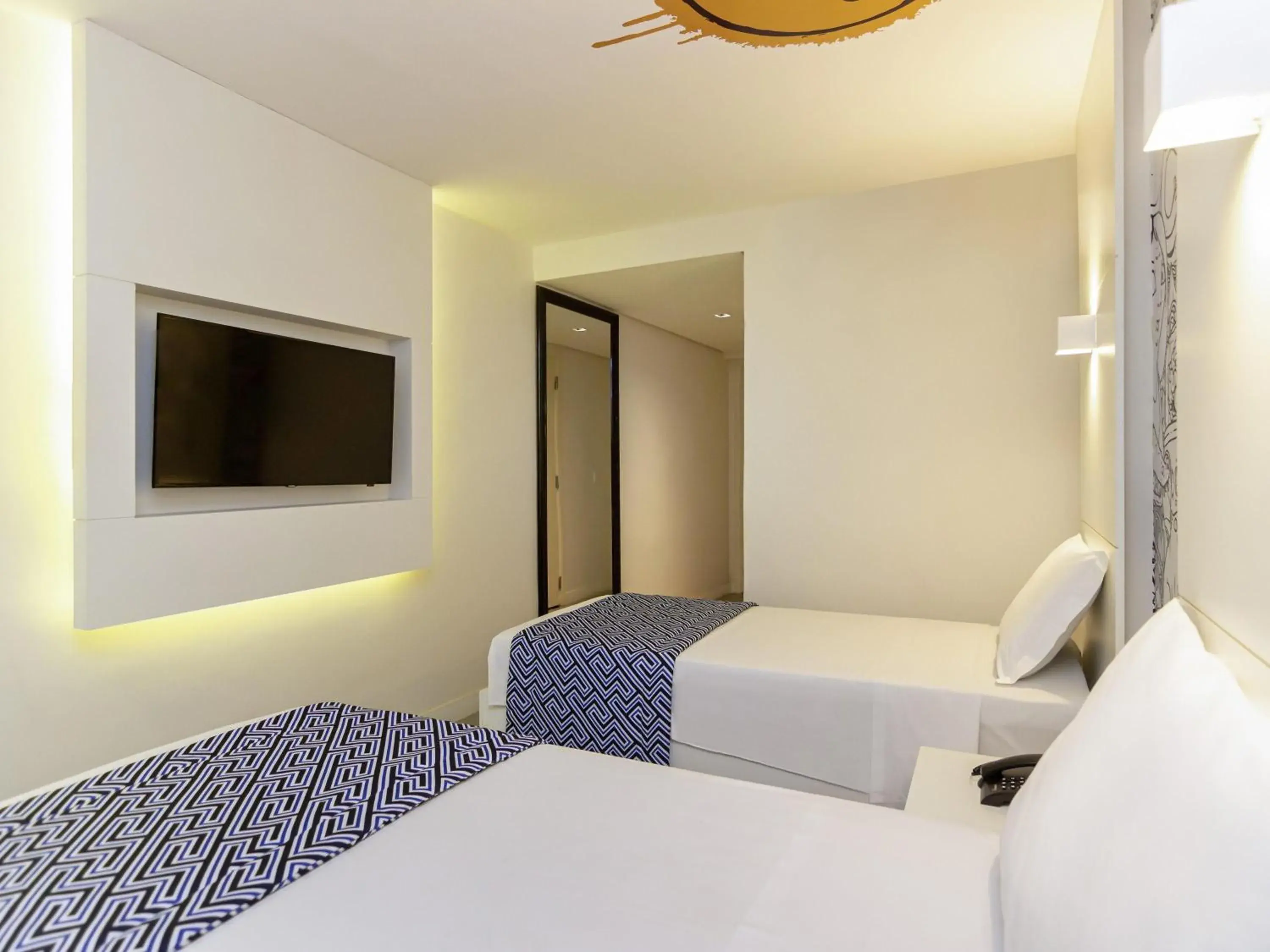 Bedroom, Bed in ibis Styles Rio de Janeiro Botafogo Bedroom, Bed in ibis Styles Rio de Janeiro Botafogo