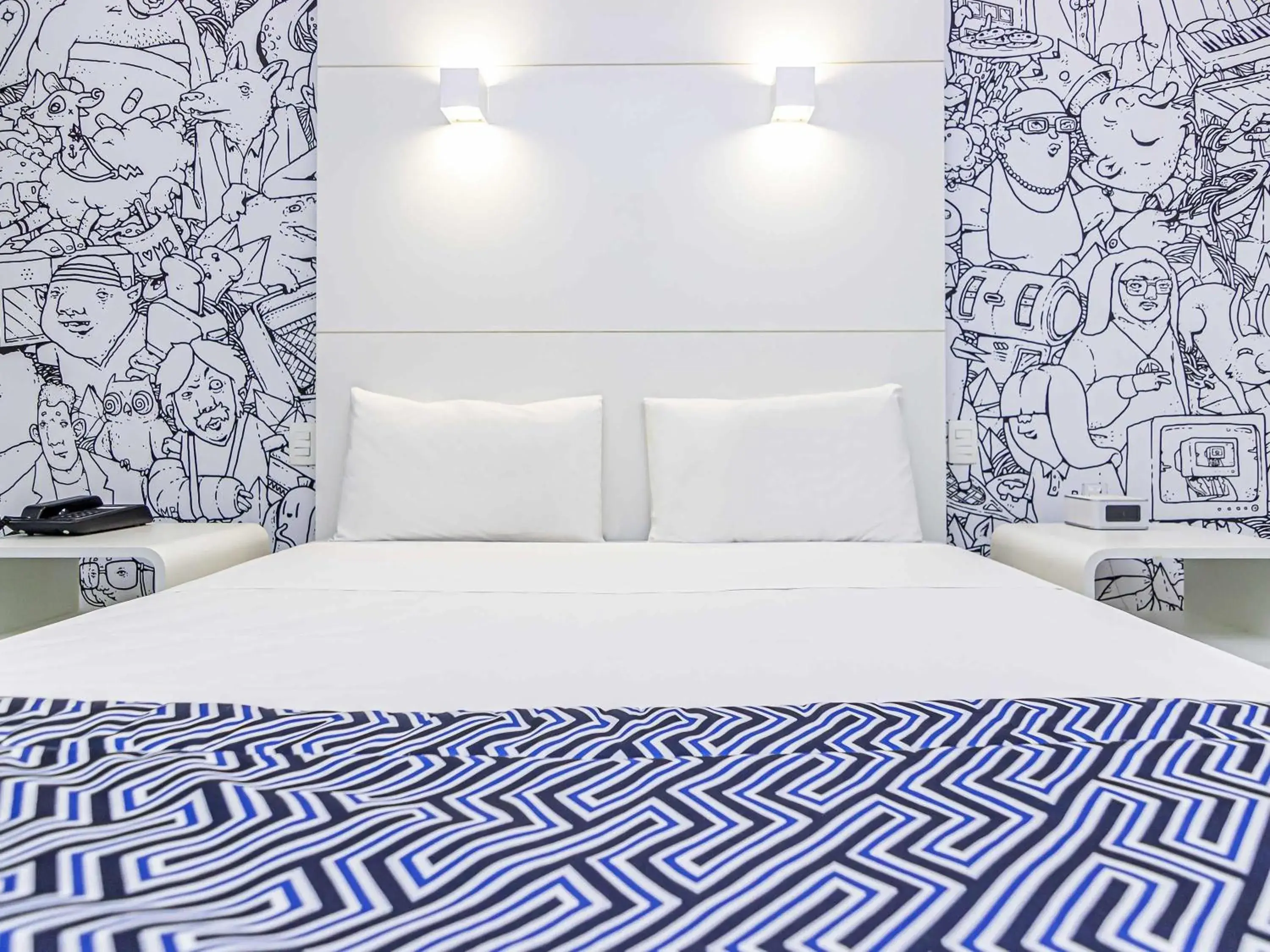 Bedroom, Bed in ibis Styles Rio de Janeiro Botafogo Bedroom, Bed in ibis Styles Rio de Janeiro Botafogo