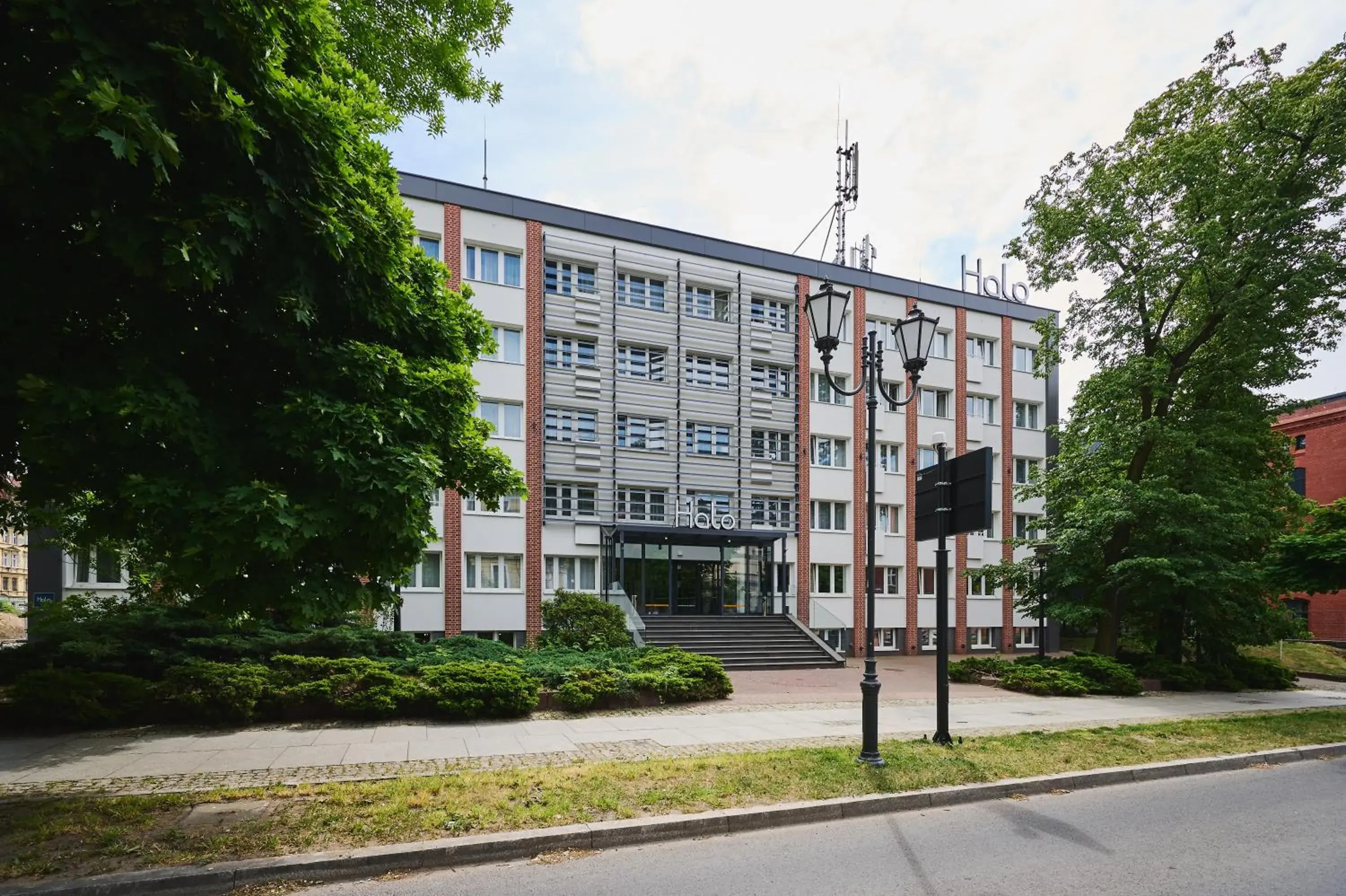 Property building in Hotel Halo Toruń Property building in Hotel Halo Toruń
