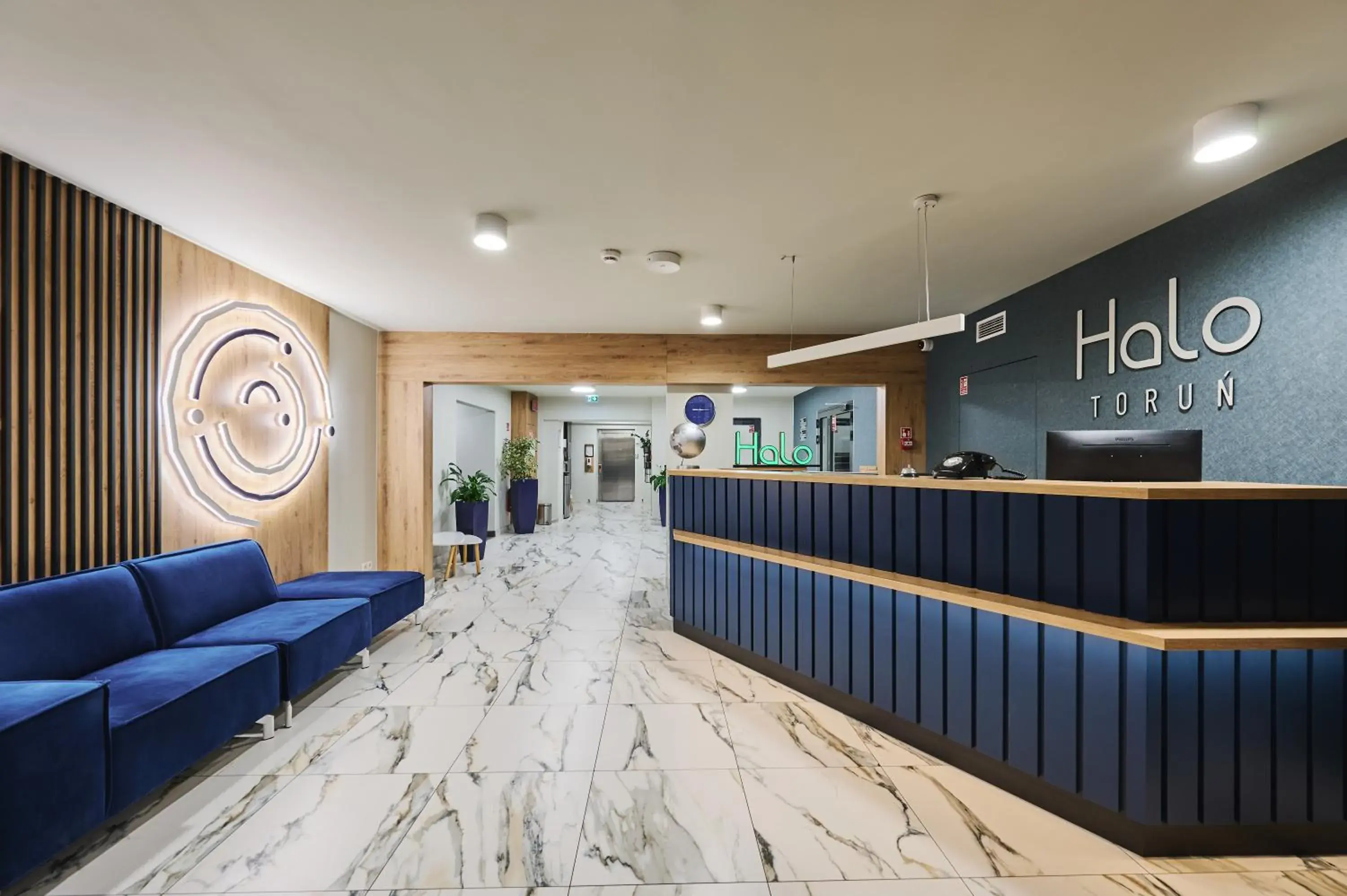 Lobby or reception in Hotel Halo Toruń Lobby or reception in Hotel Halo Toruń