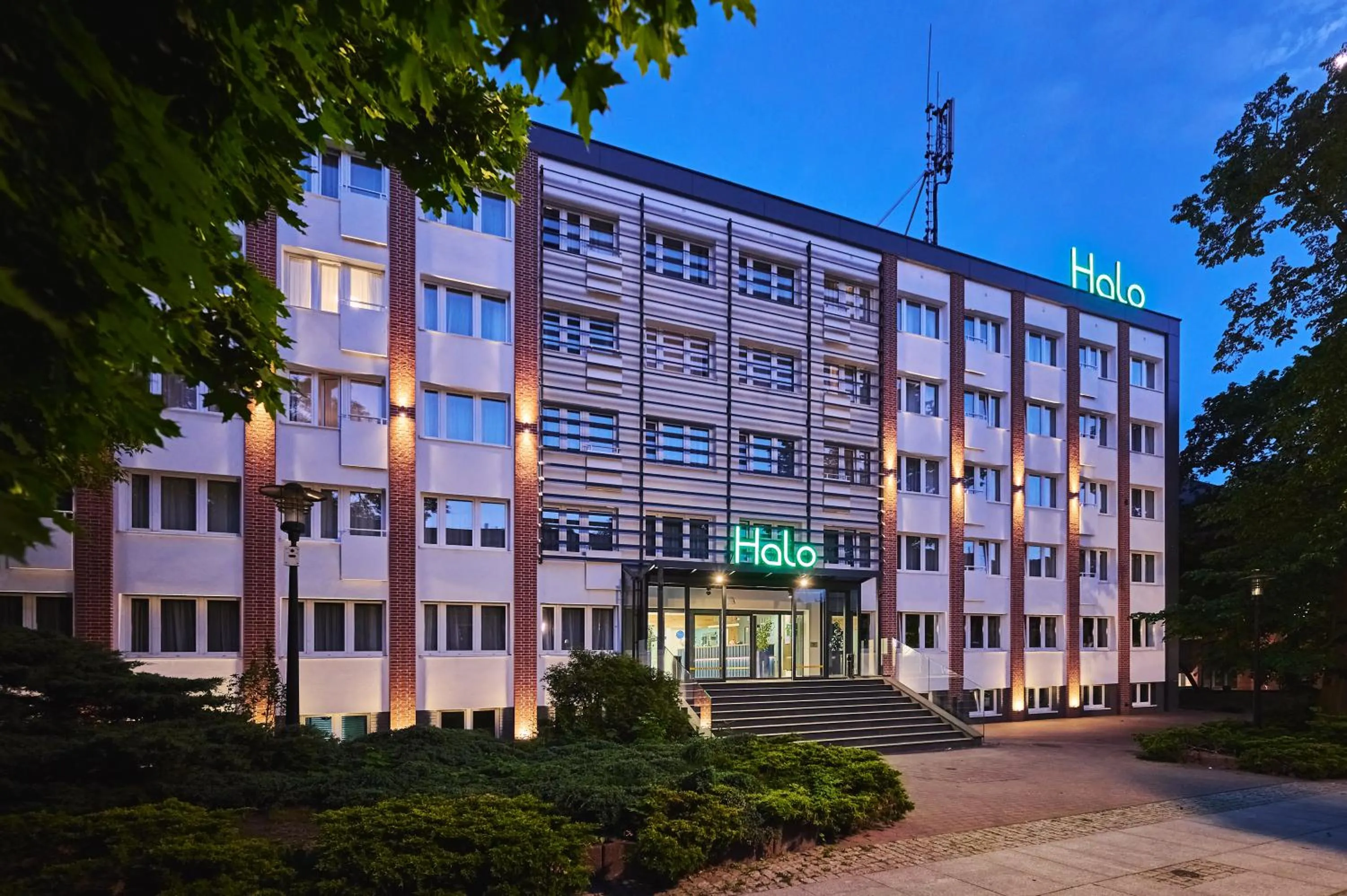 Property building in Hotel Halo Toruń