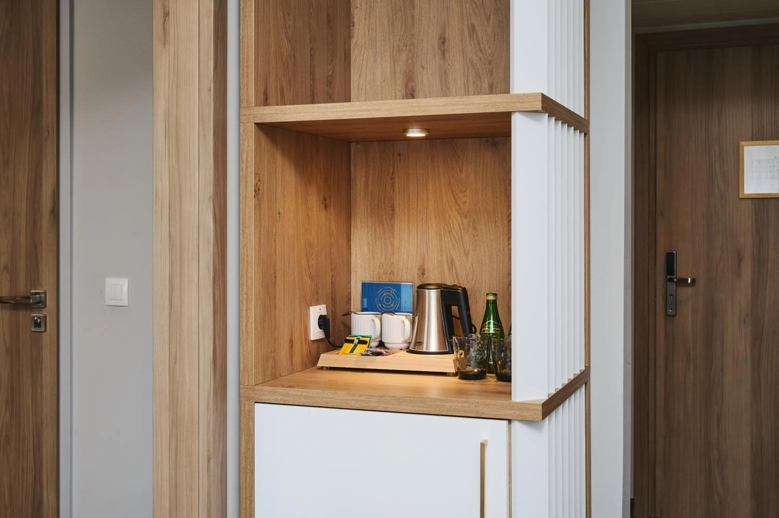 Coffee/tea facilities in Hotel Halo Toruń