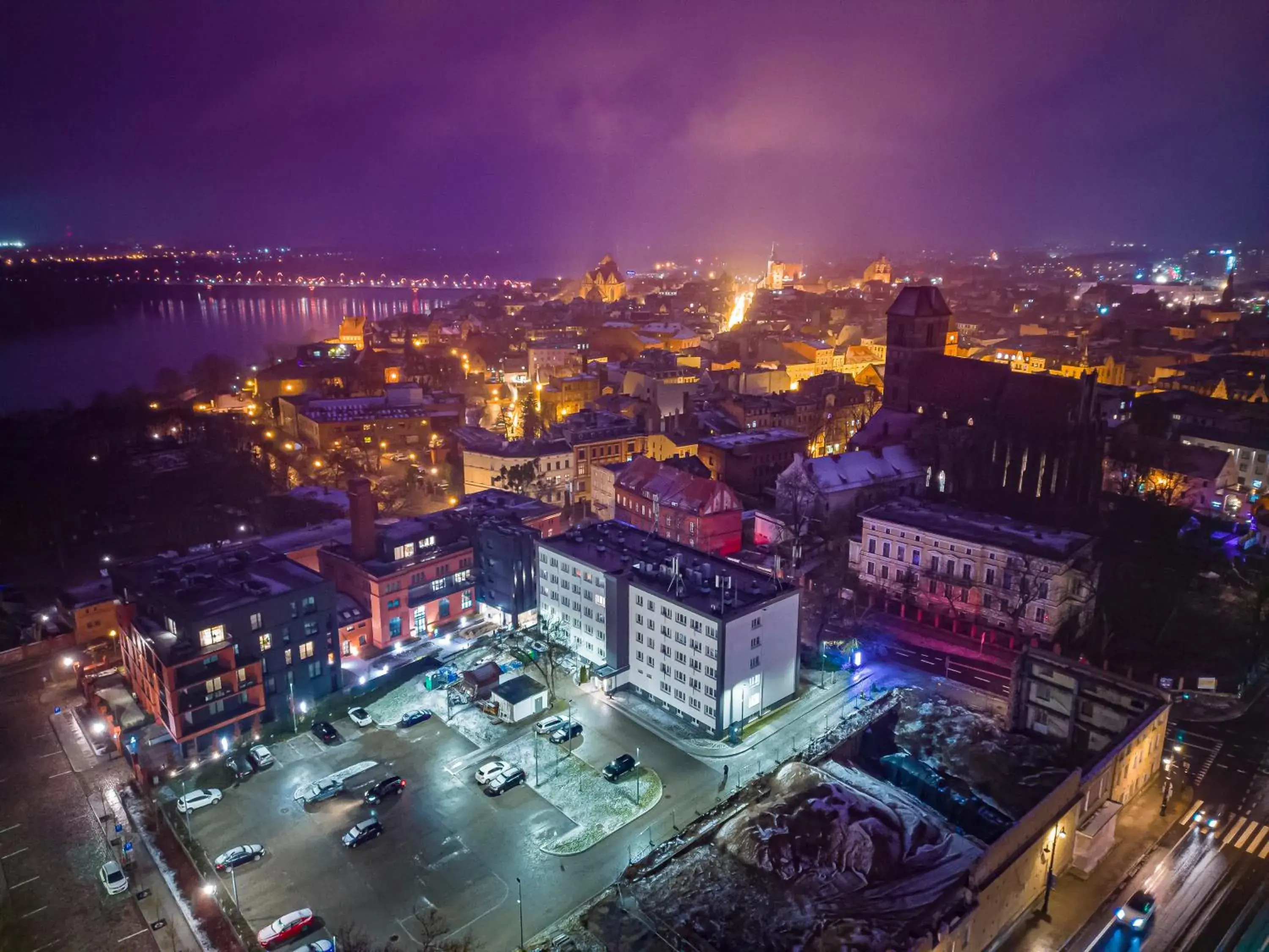 Property building in Hotel Halo Toruń Property building in Hotel Halo Toruń