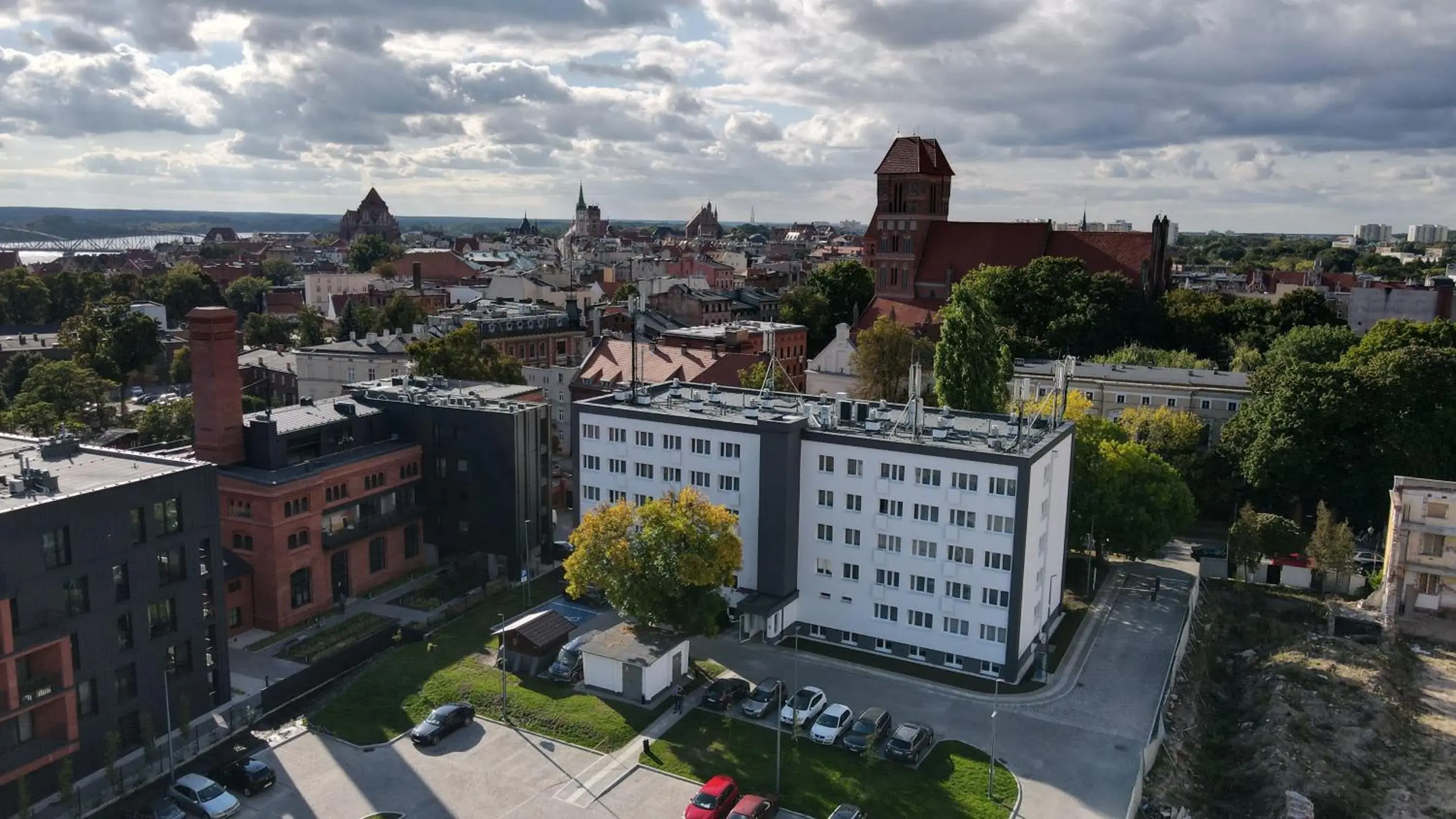 Property building in Hotel Halo Toruń Property building in Hotel Halo Toruń