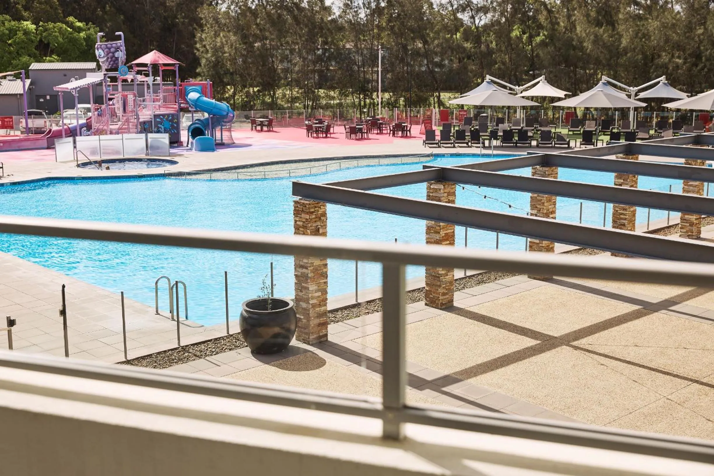 Aqua park in Rydges Resort Hunter Valley