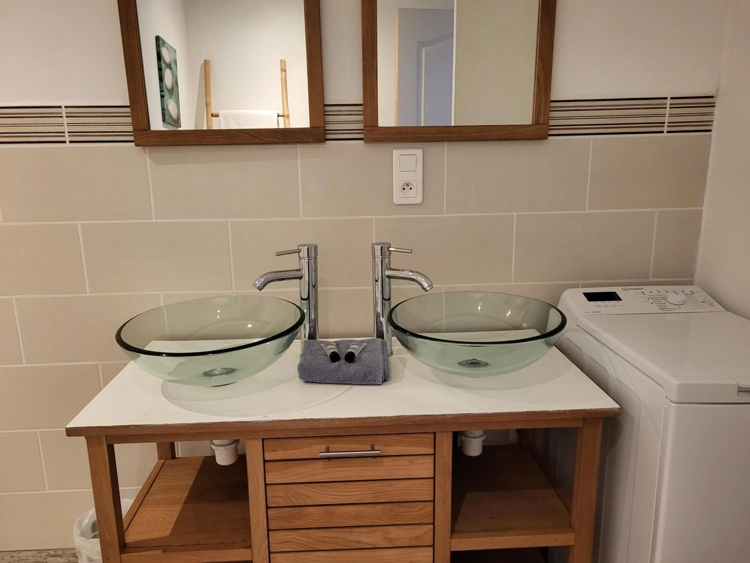 Bathroom in La marine D'opale