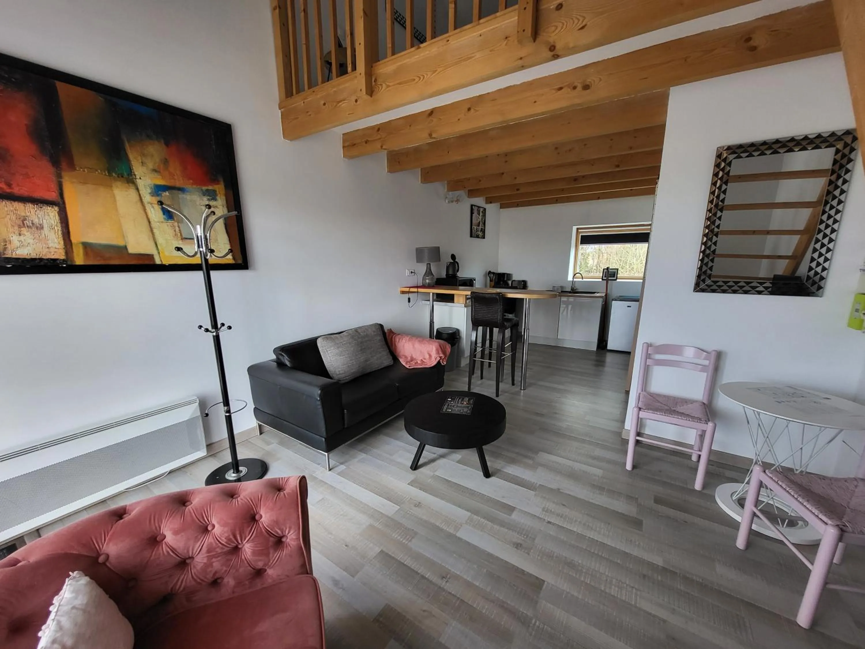Living room in La marine D'opale