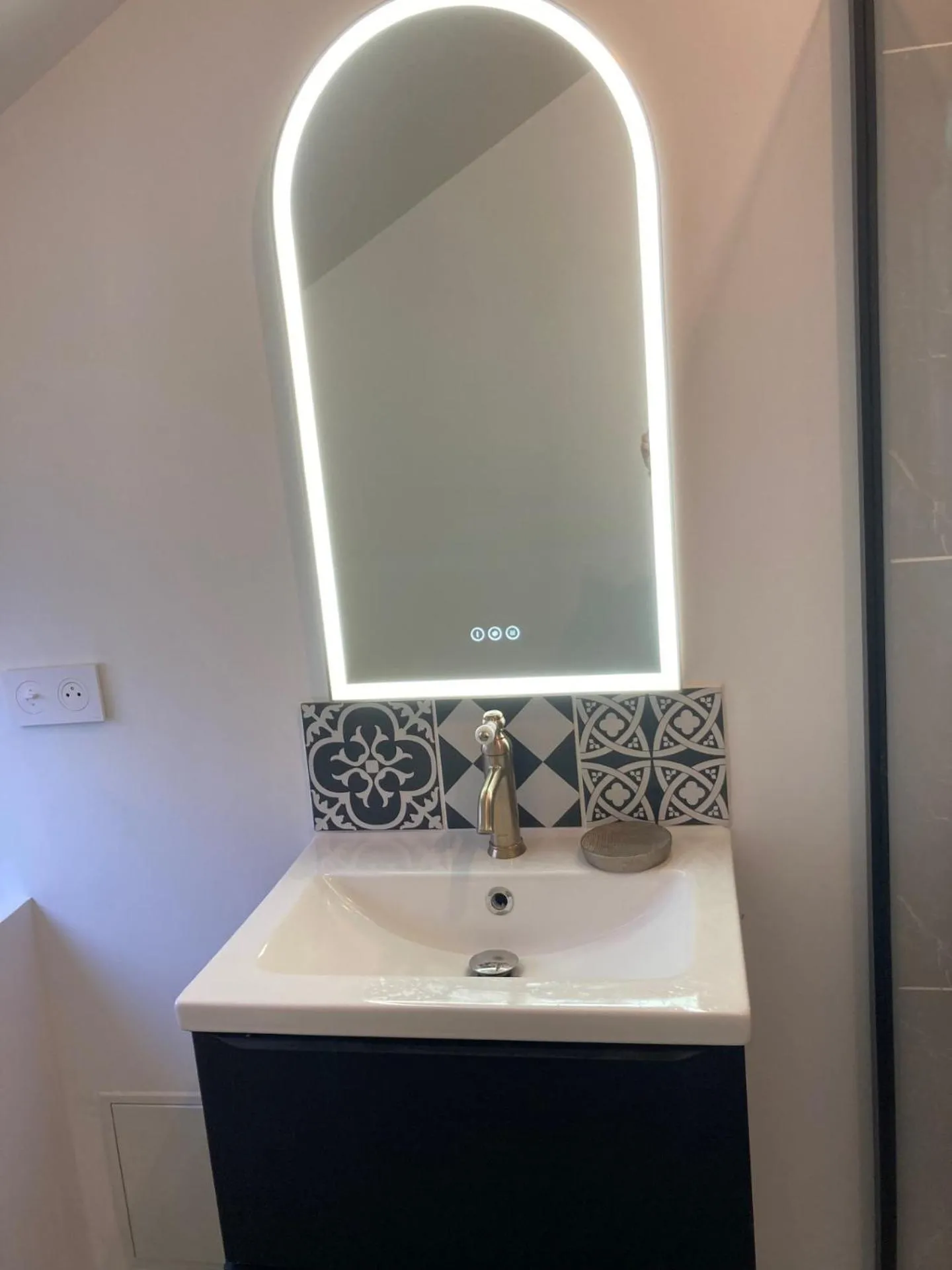 Bathroom in La marine D'opale