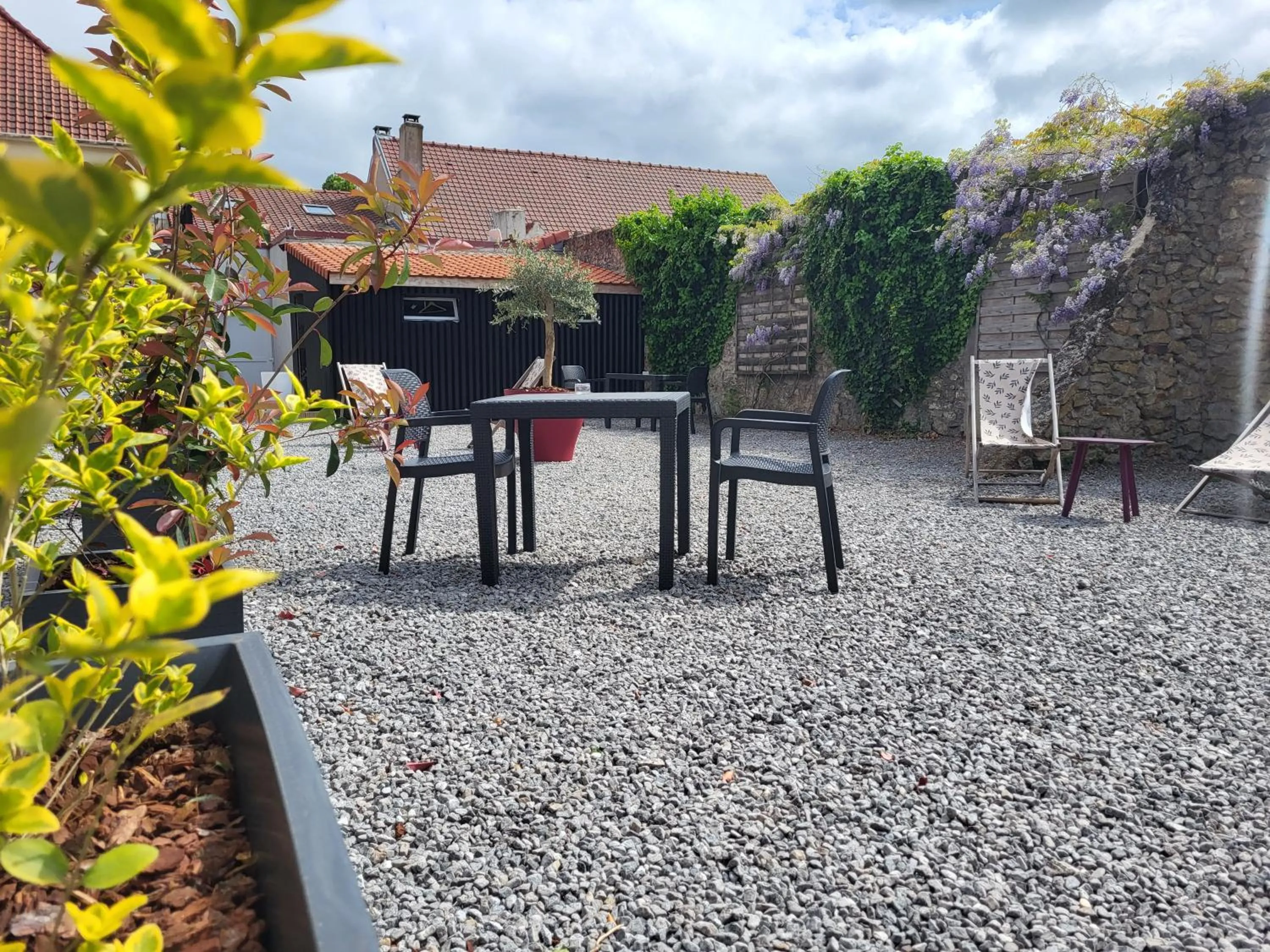 Garden in La marine D'opale