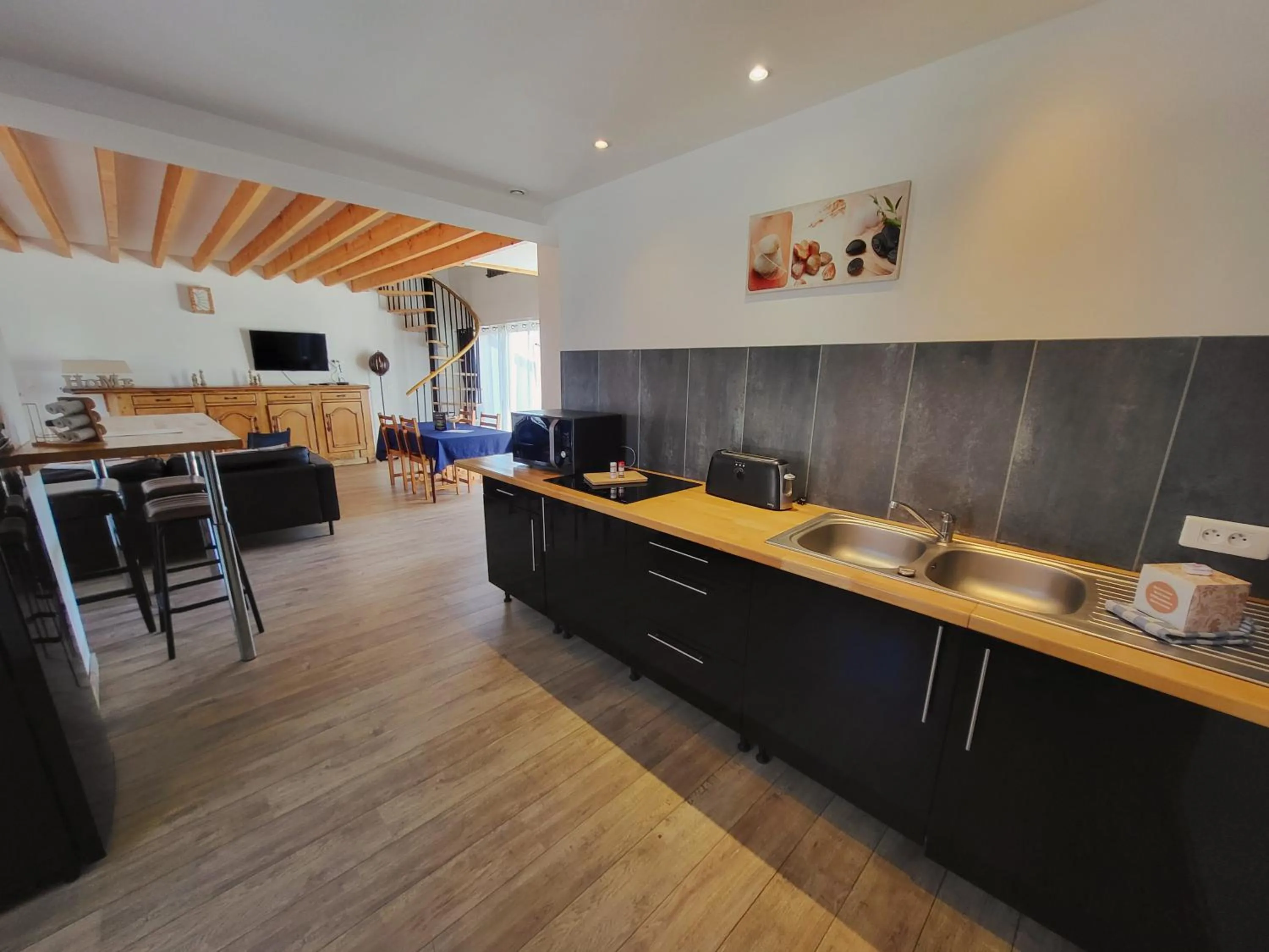 kitchen in La marine D'opale