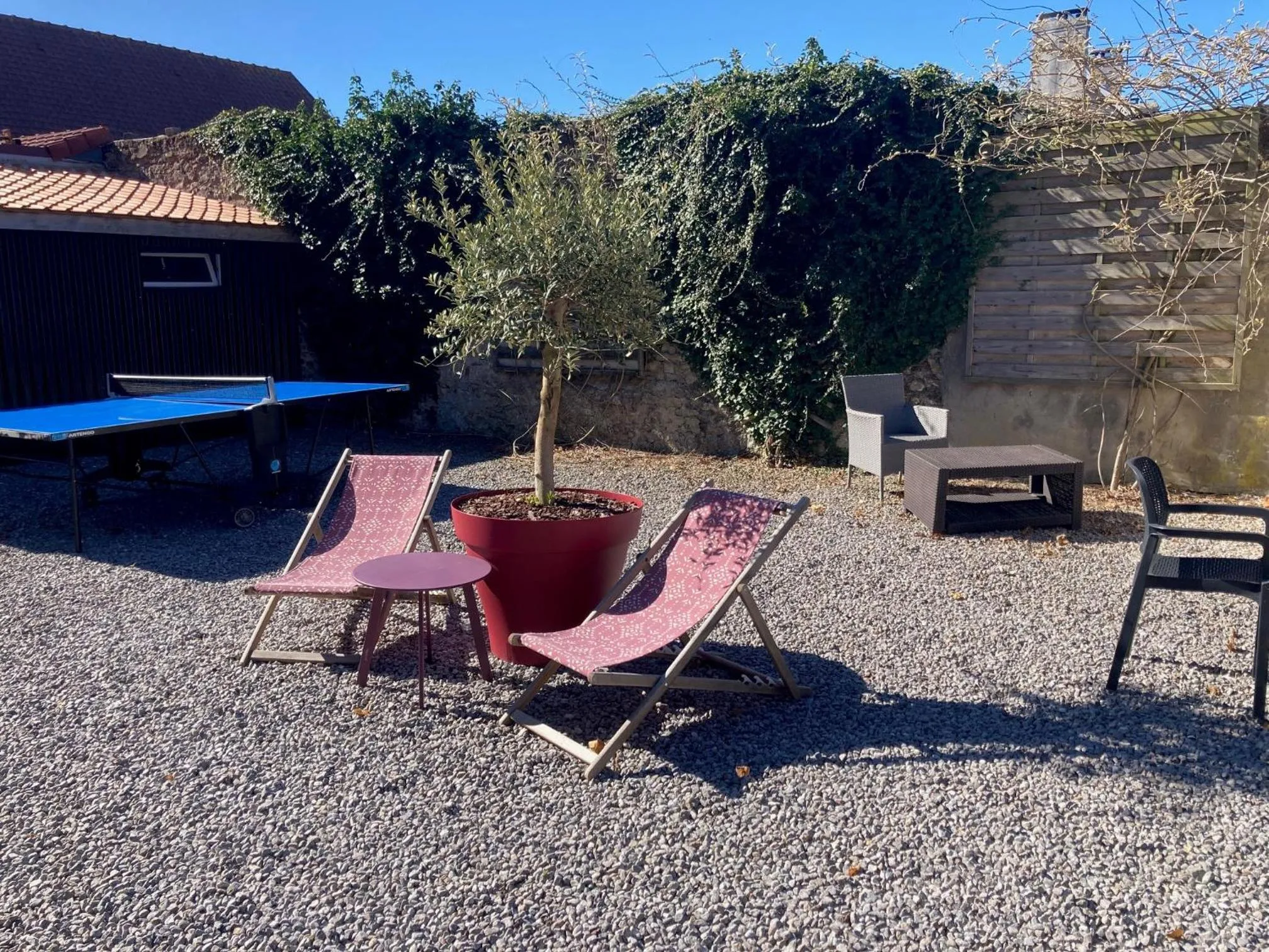 Garden in La marine D'opale