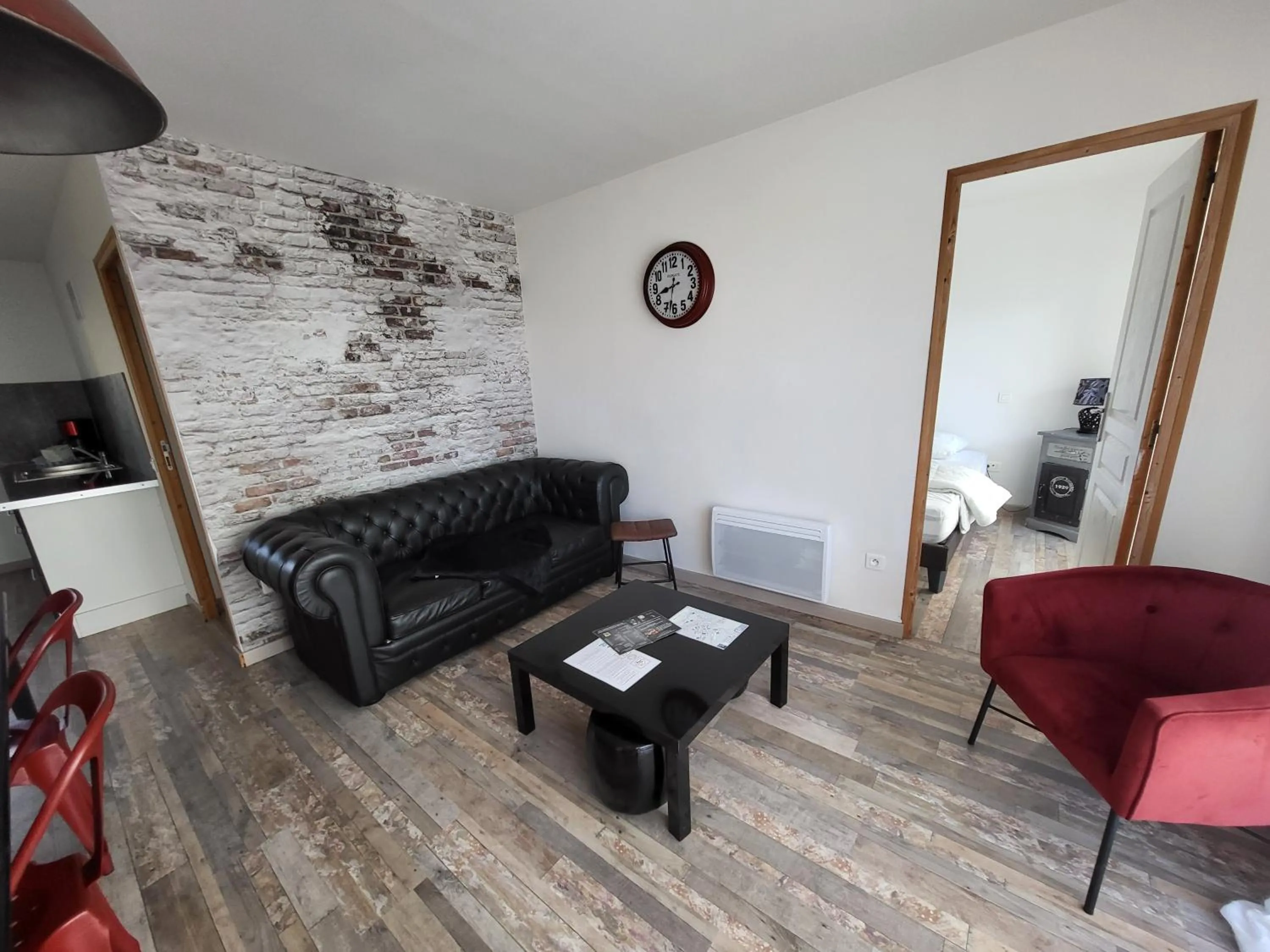 Living room in La marine D'opale