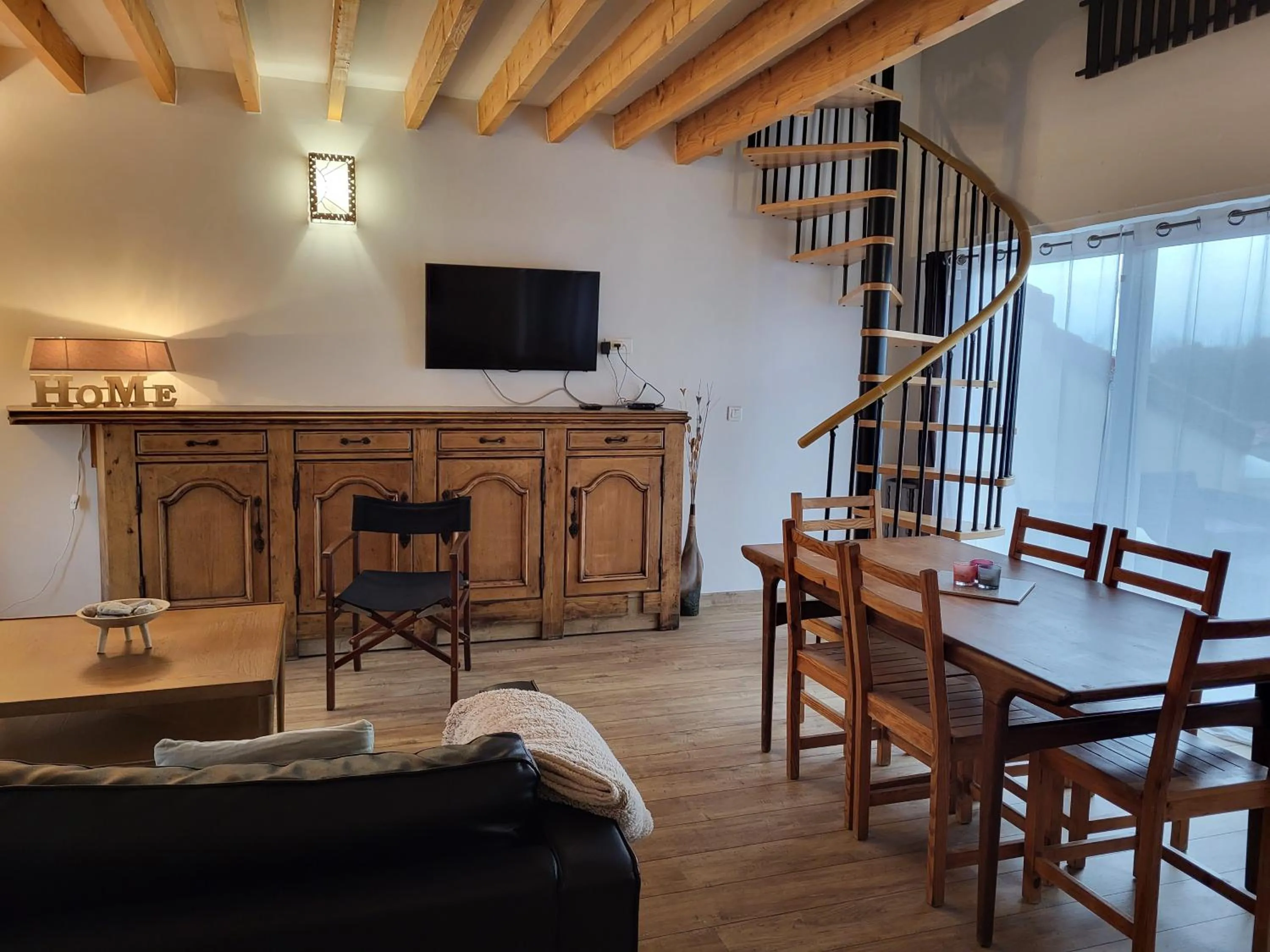 Living room in La marine D'opale