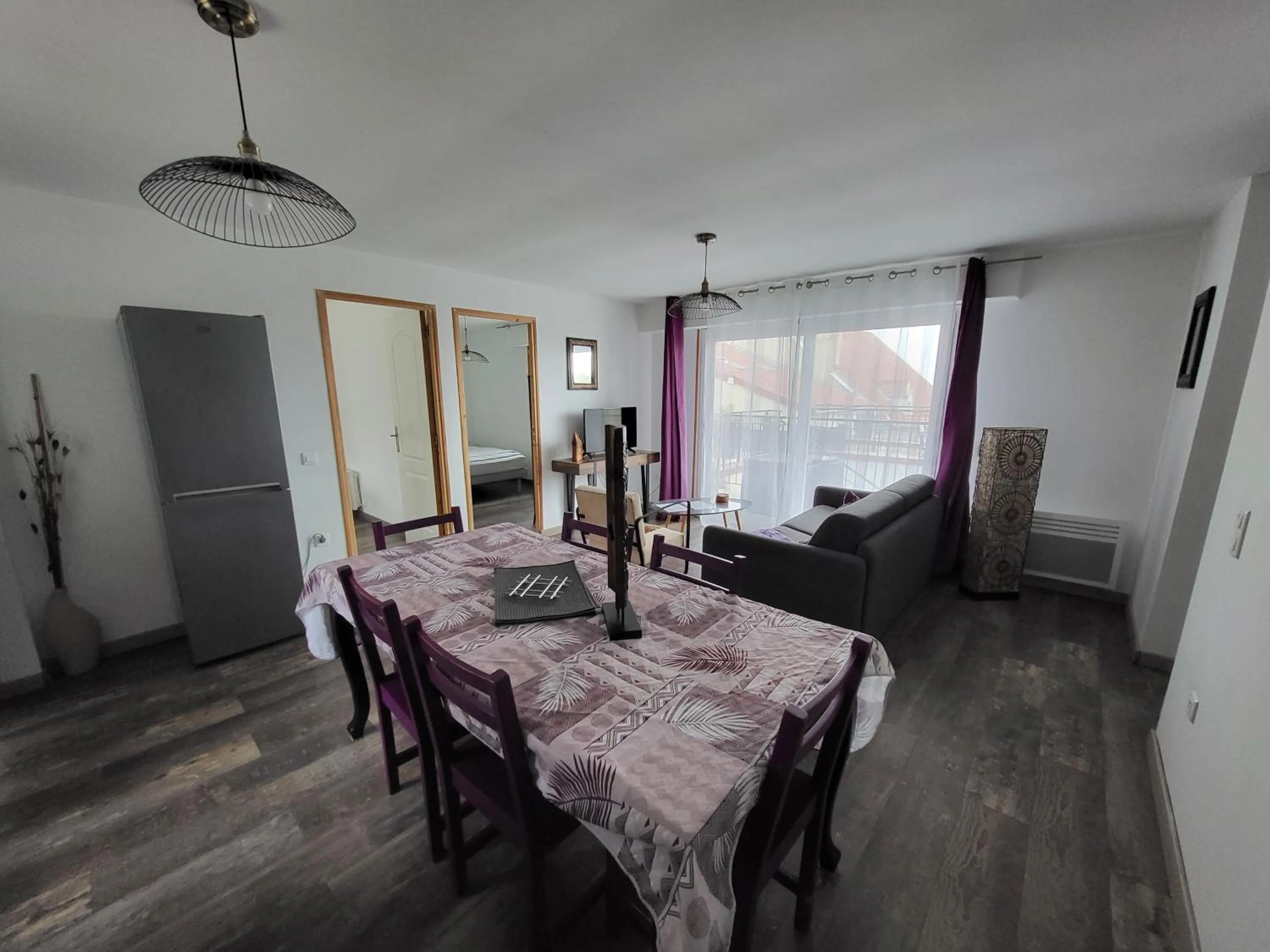 Living room in La marine D'opale