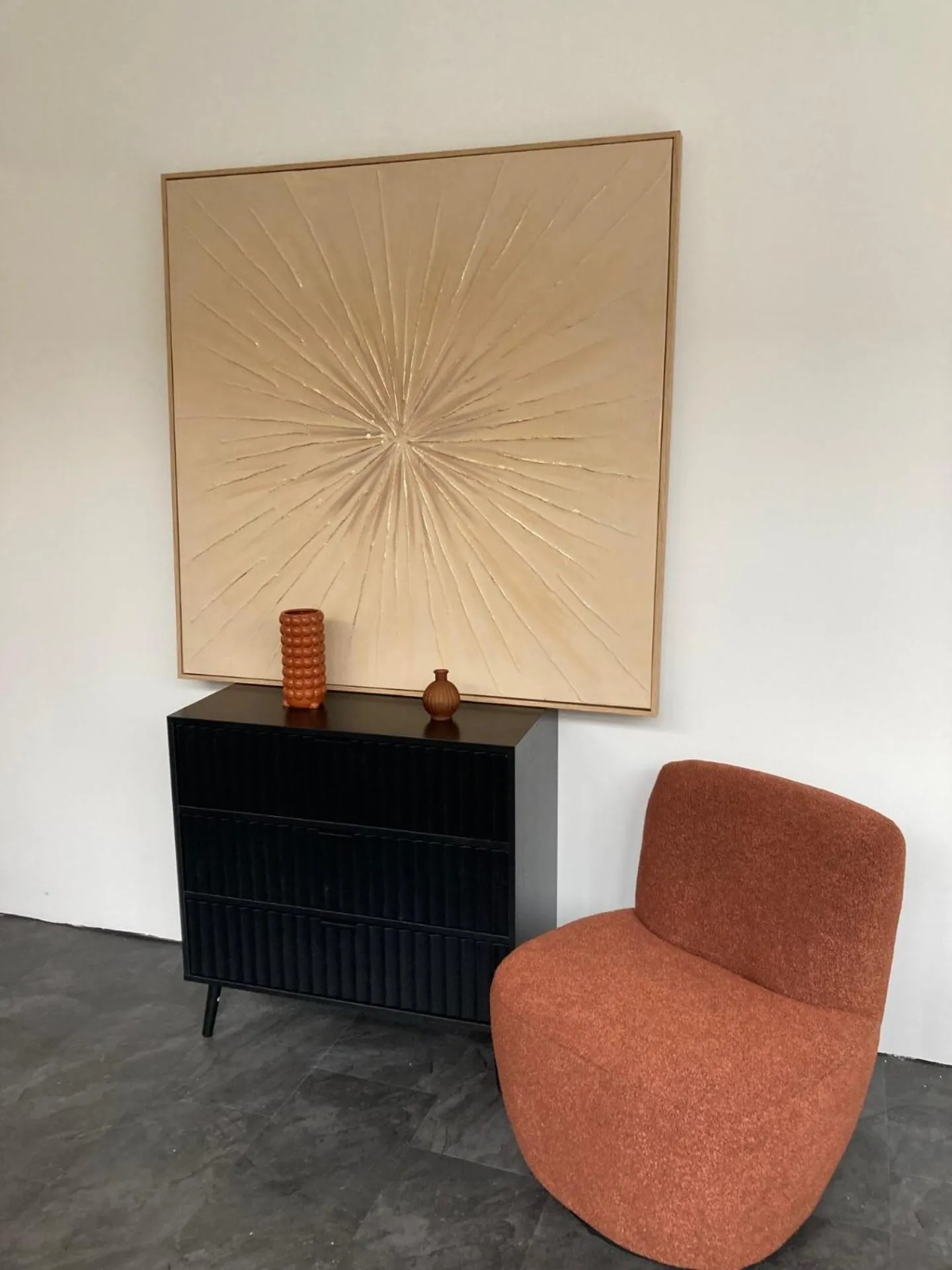 Living room in La marine D'opale