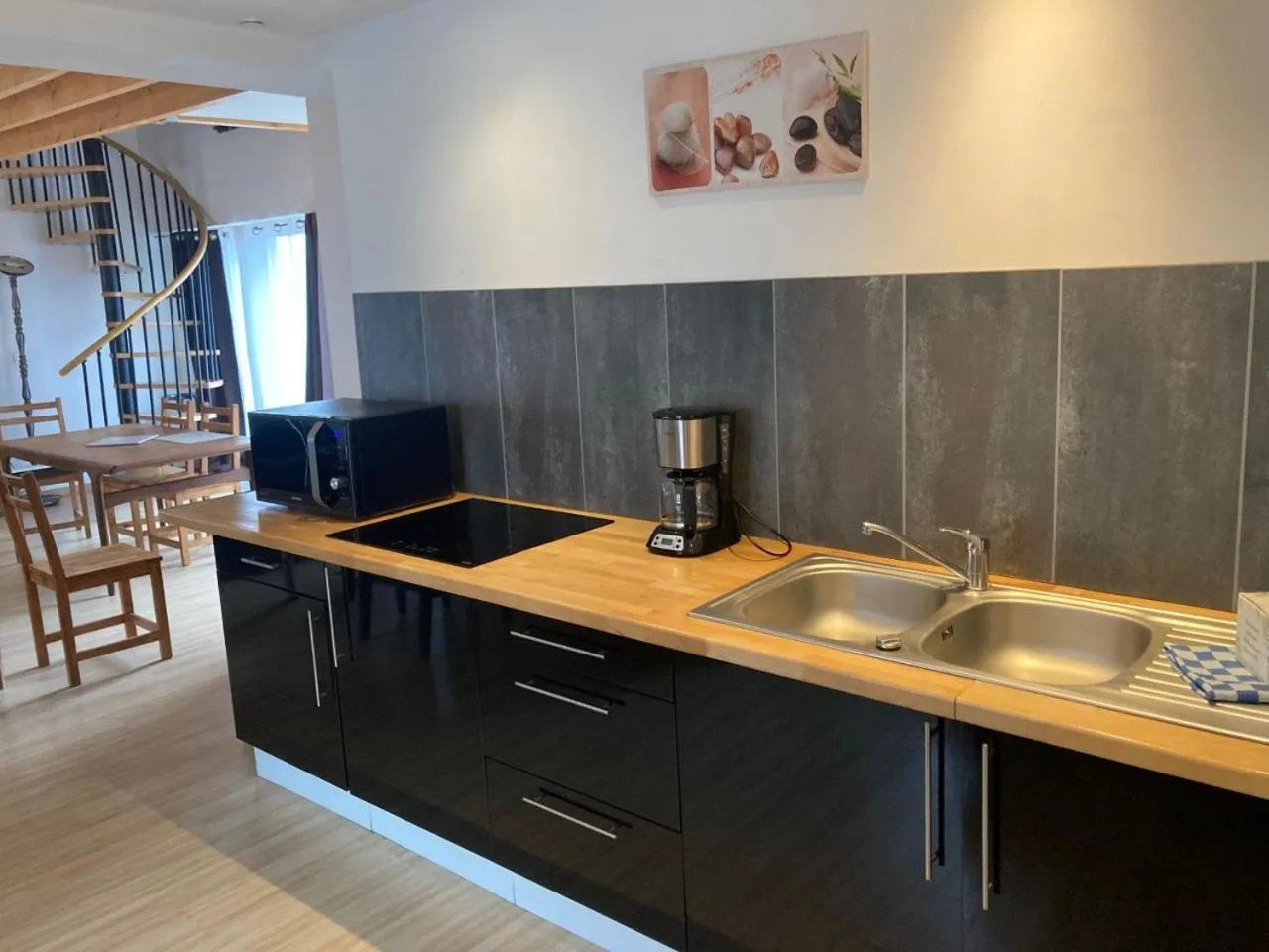 Kitchen or kitchenette in La marine D'opale