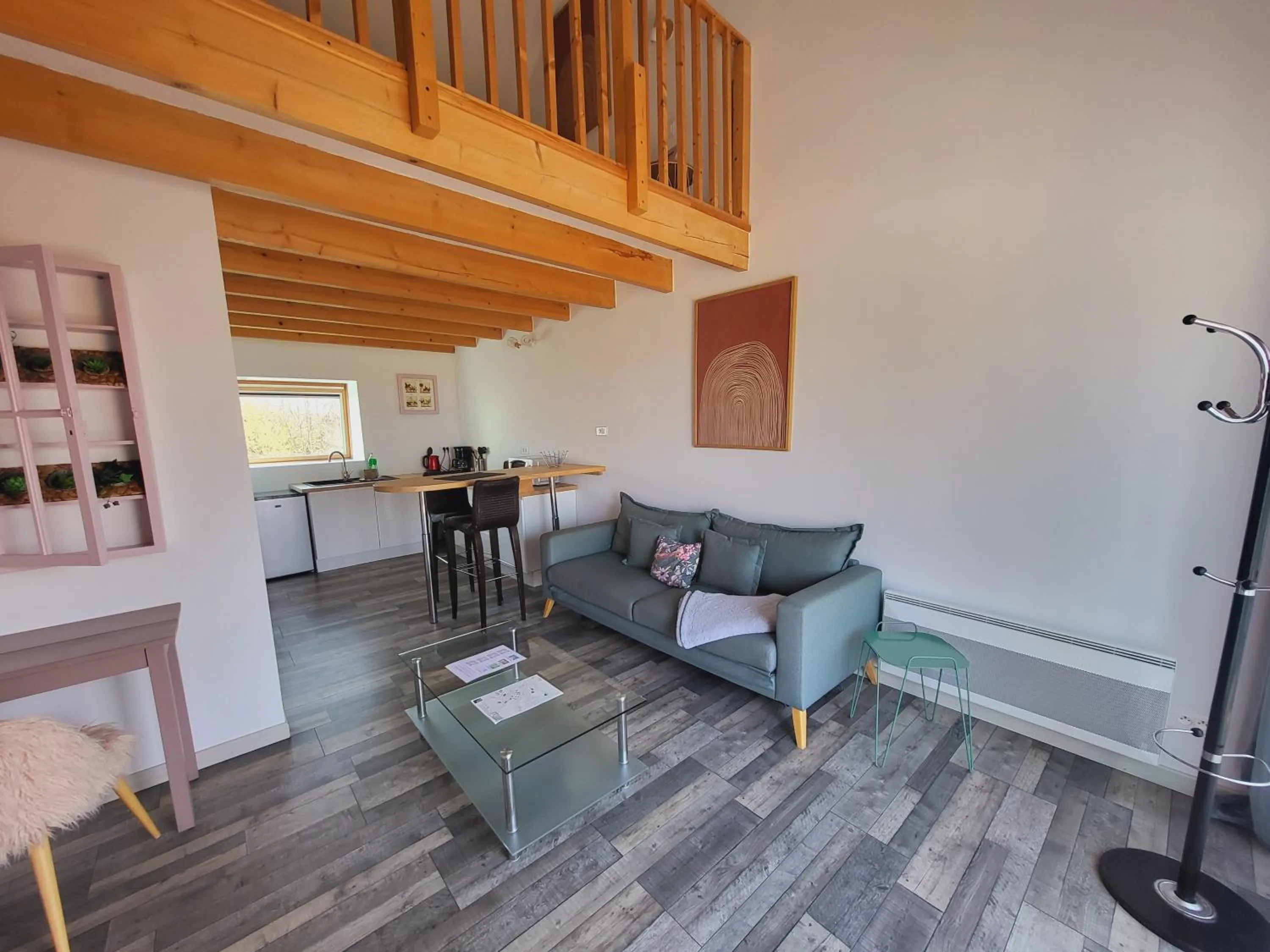 Living room in La marine D'opale