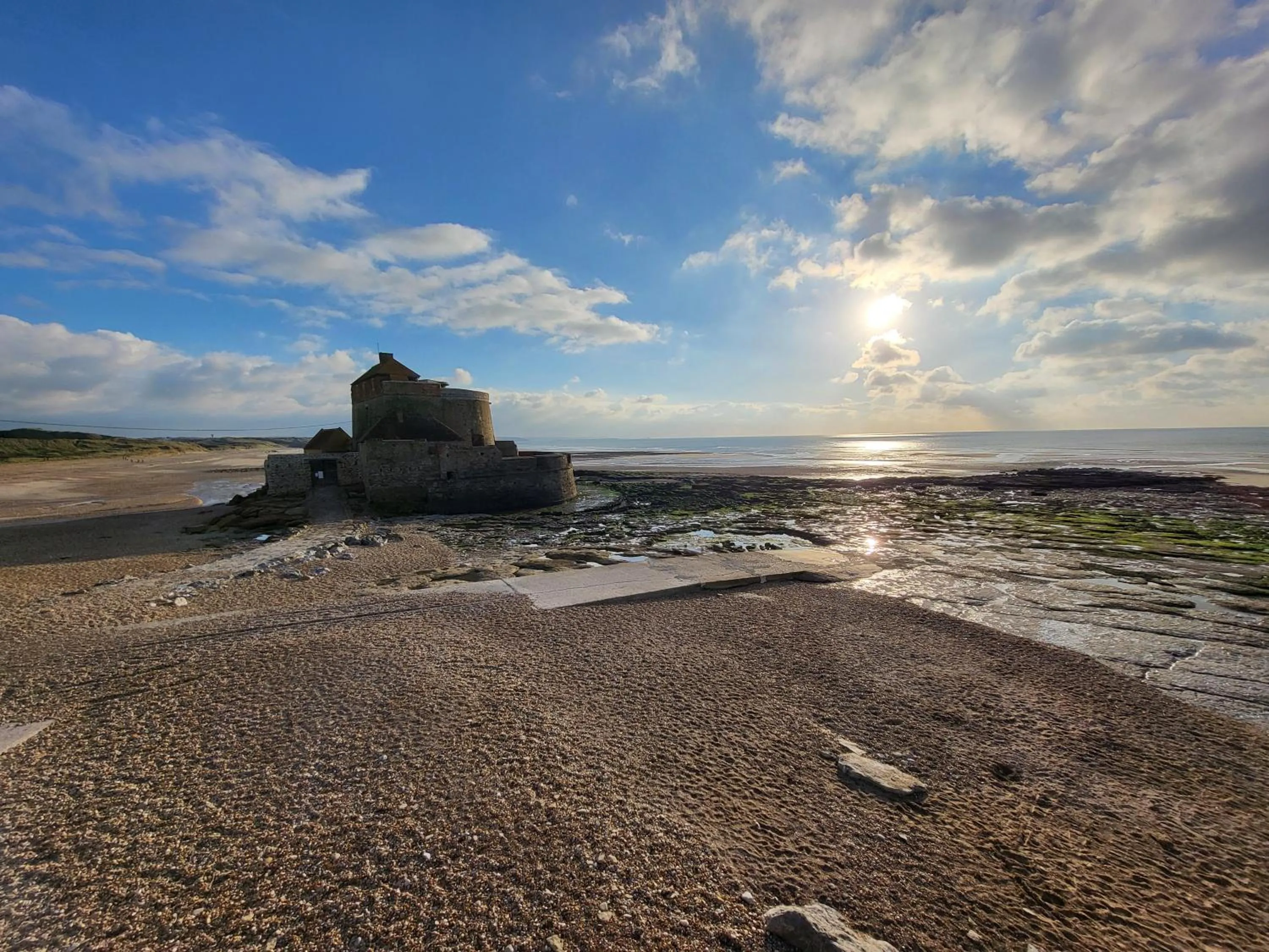 Beach in La marine D'opale