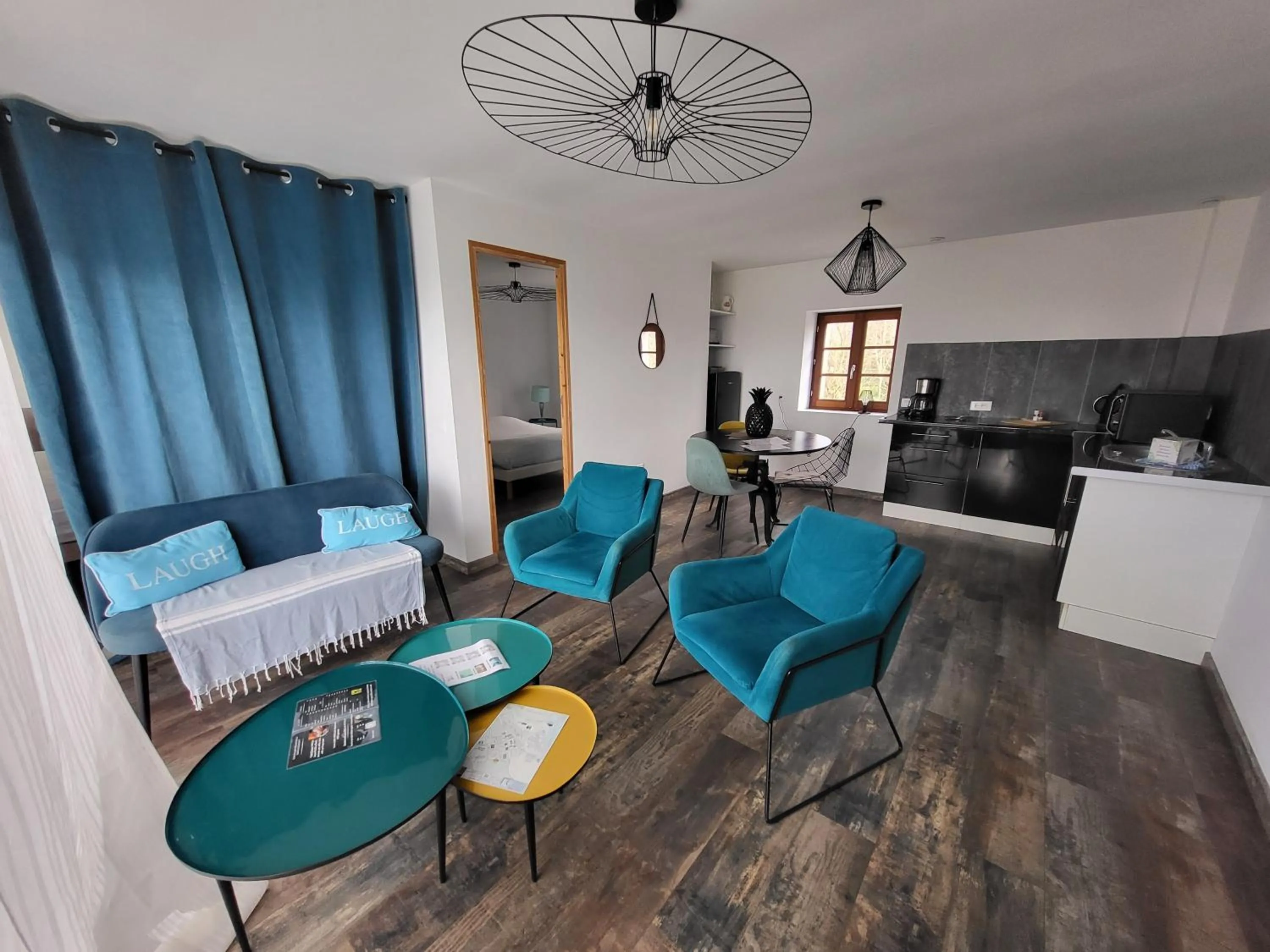 Living room in La marine D'opale