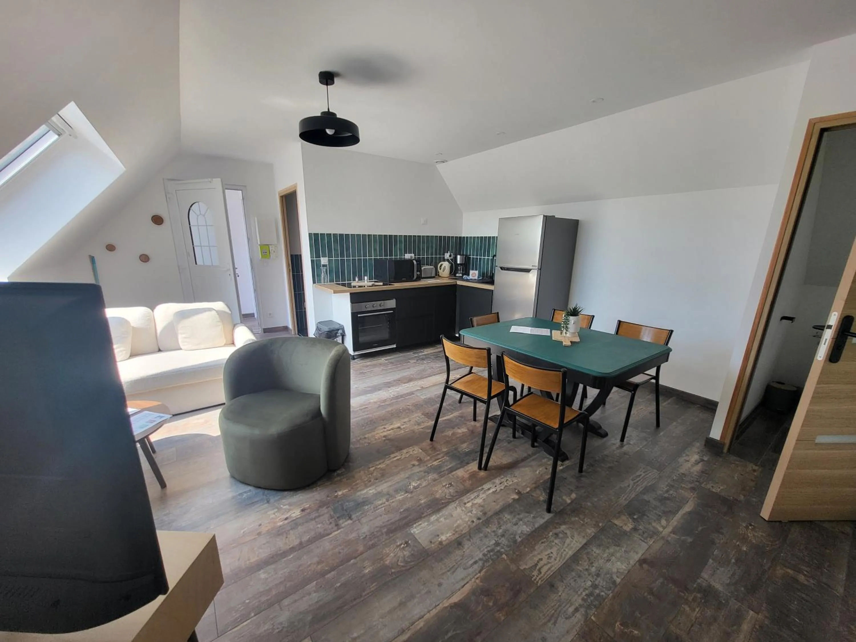 Living room in La marine D'opale