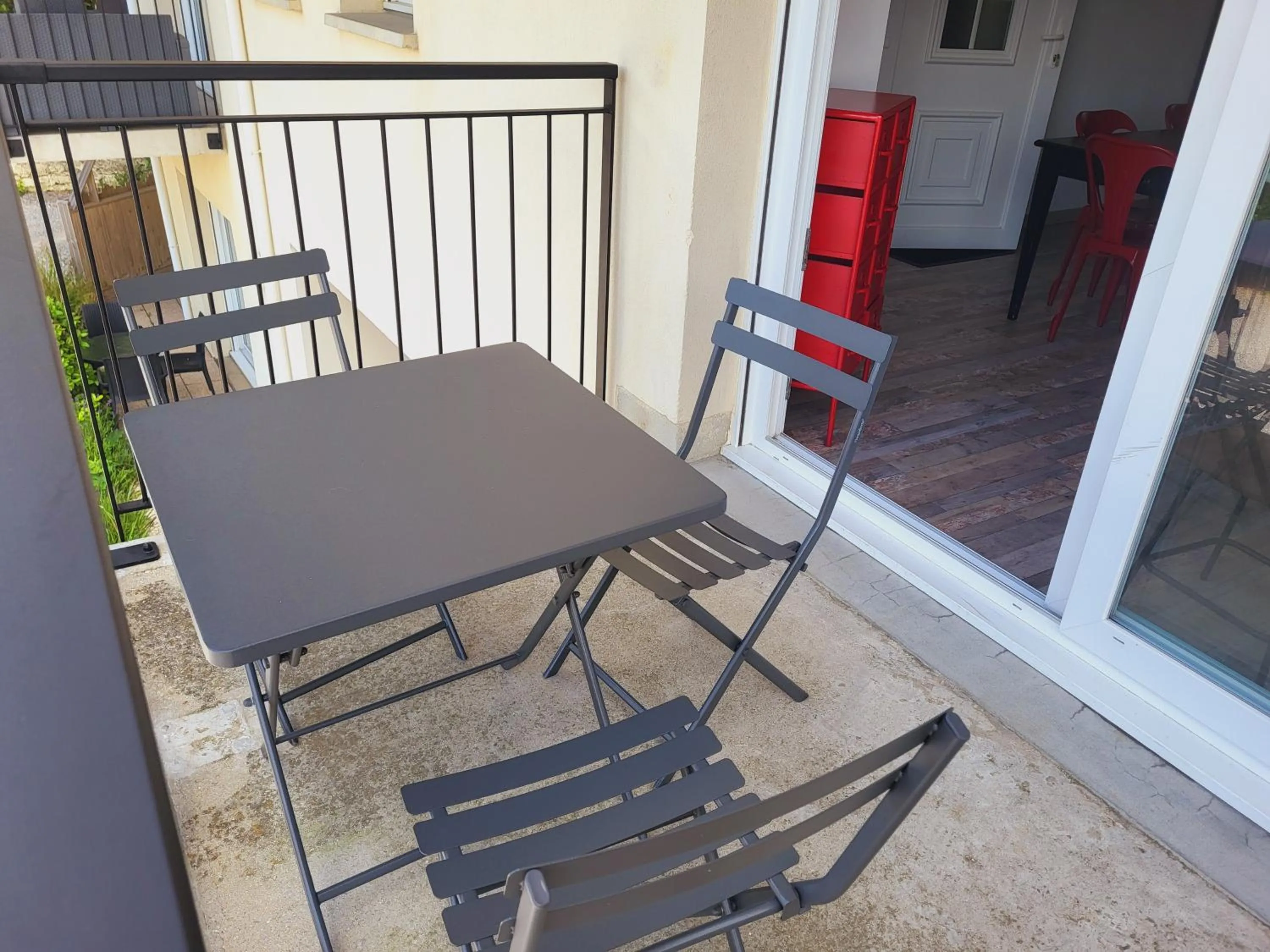 Balcony/Terrace in La marine D'opale