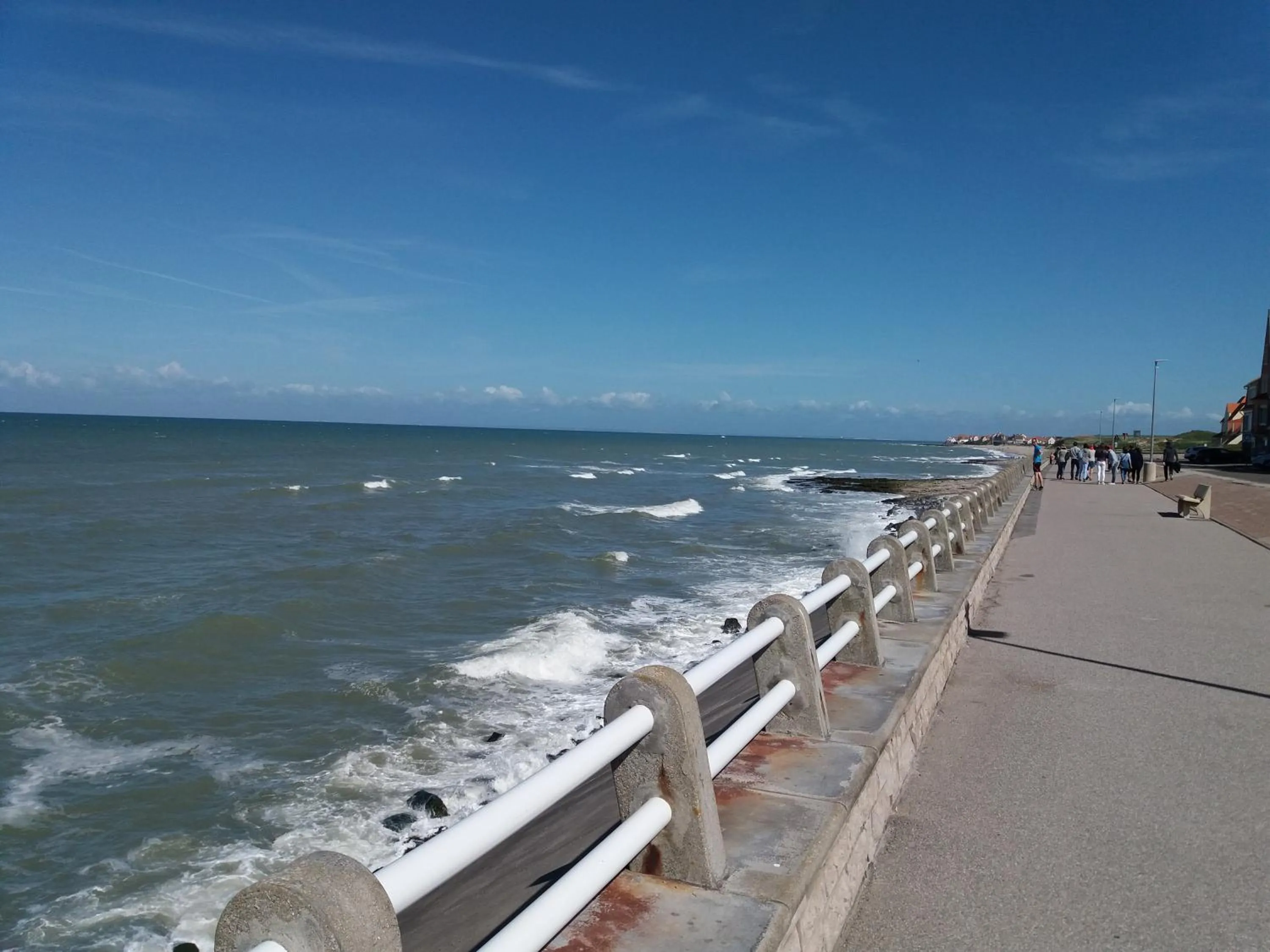 Beach in La marine D'opale