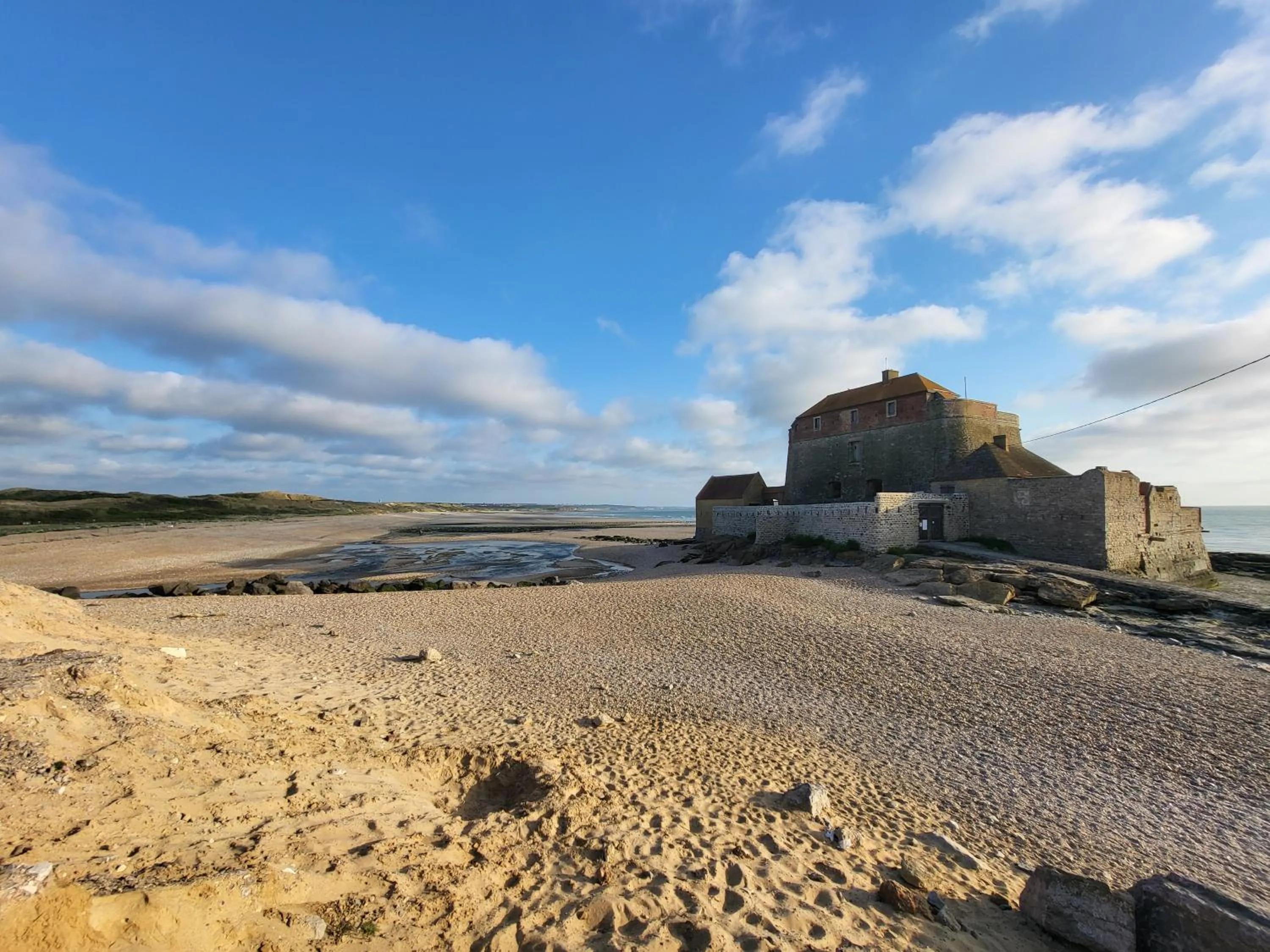 Beach in La marine D'opale