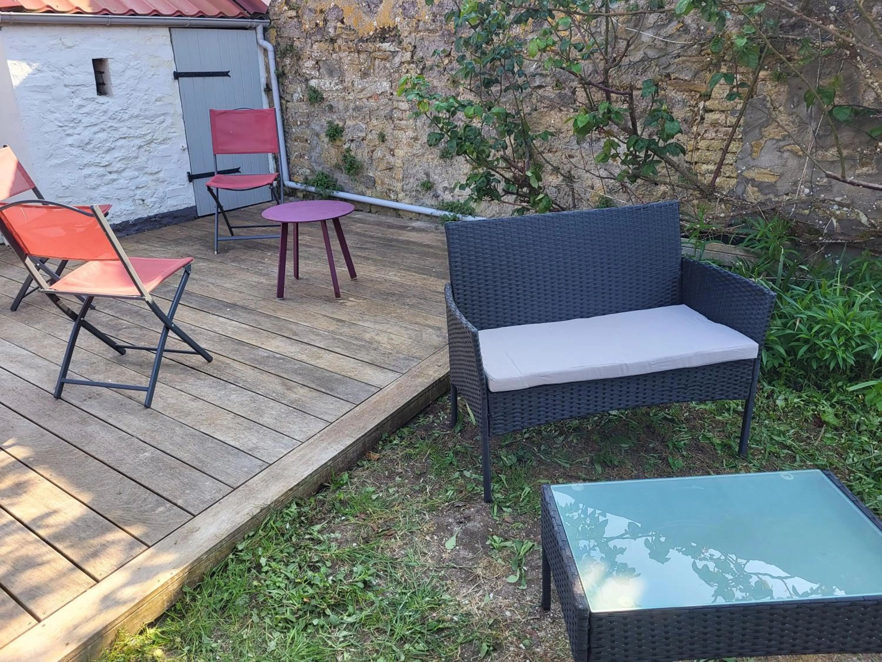 Garden in La marine D'opale