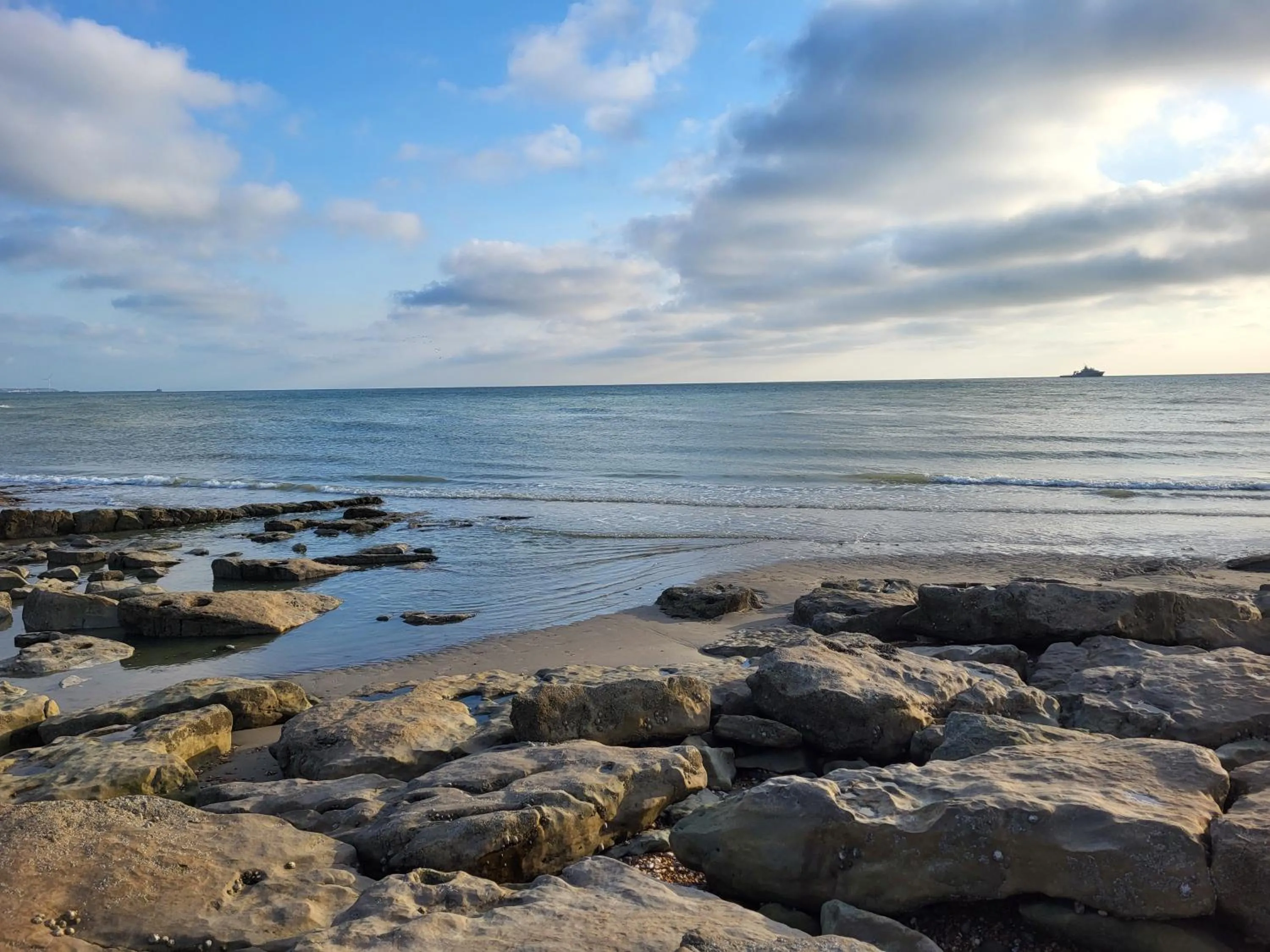 Beach in La marine D'opale