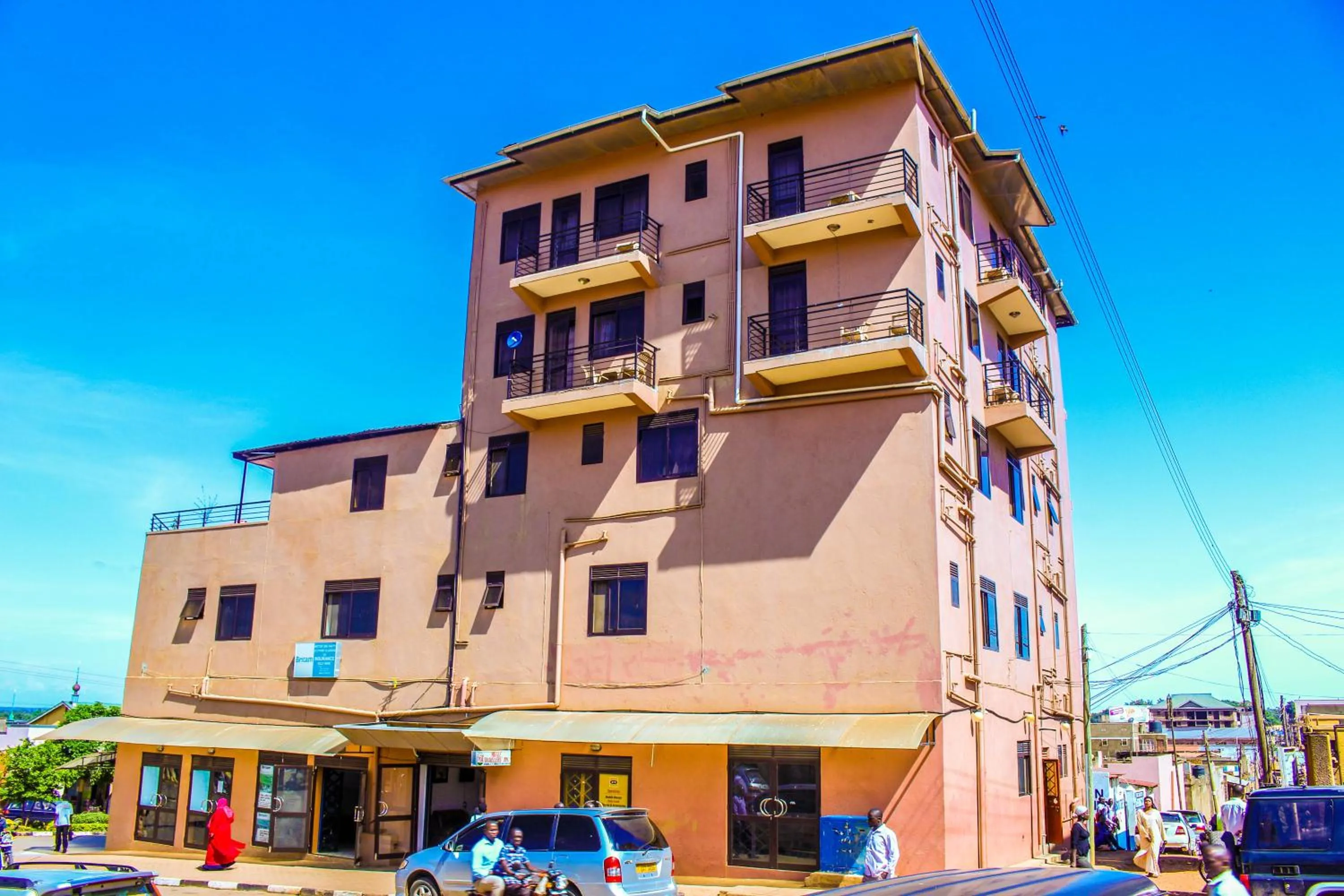 Property building in Mbale Travellers Inn