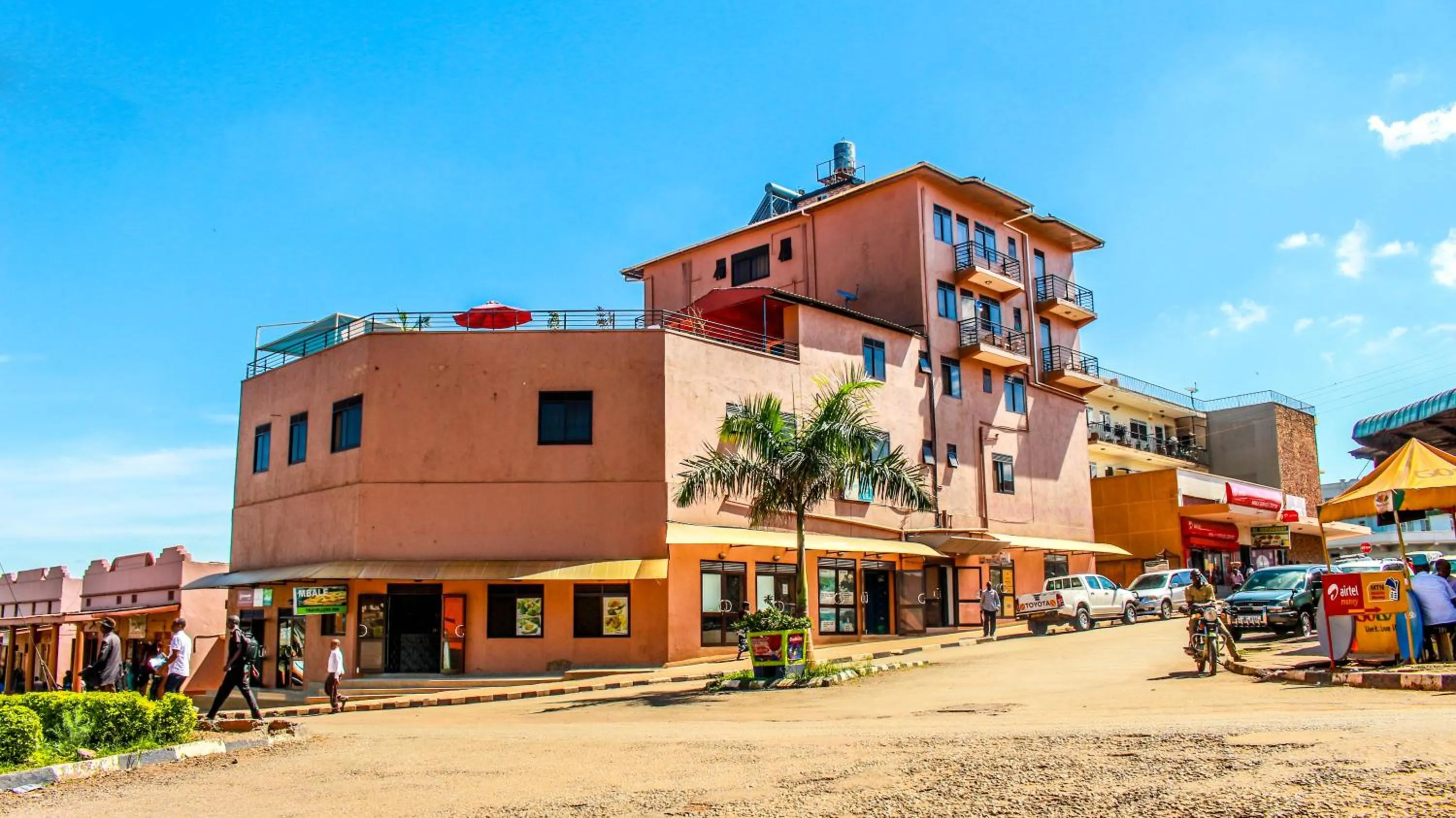 Property building in Mbale Travellers Inn