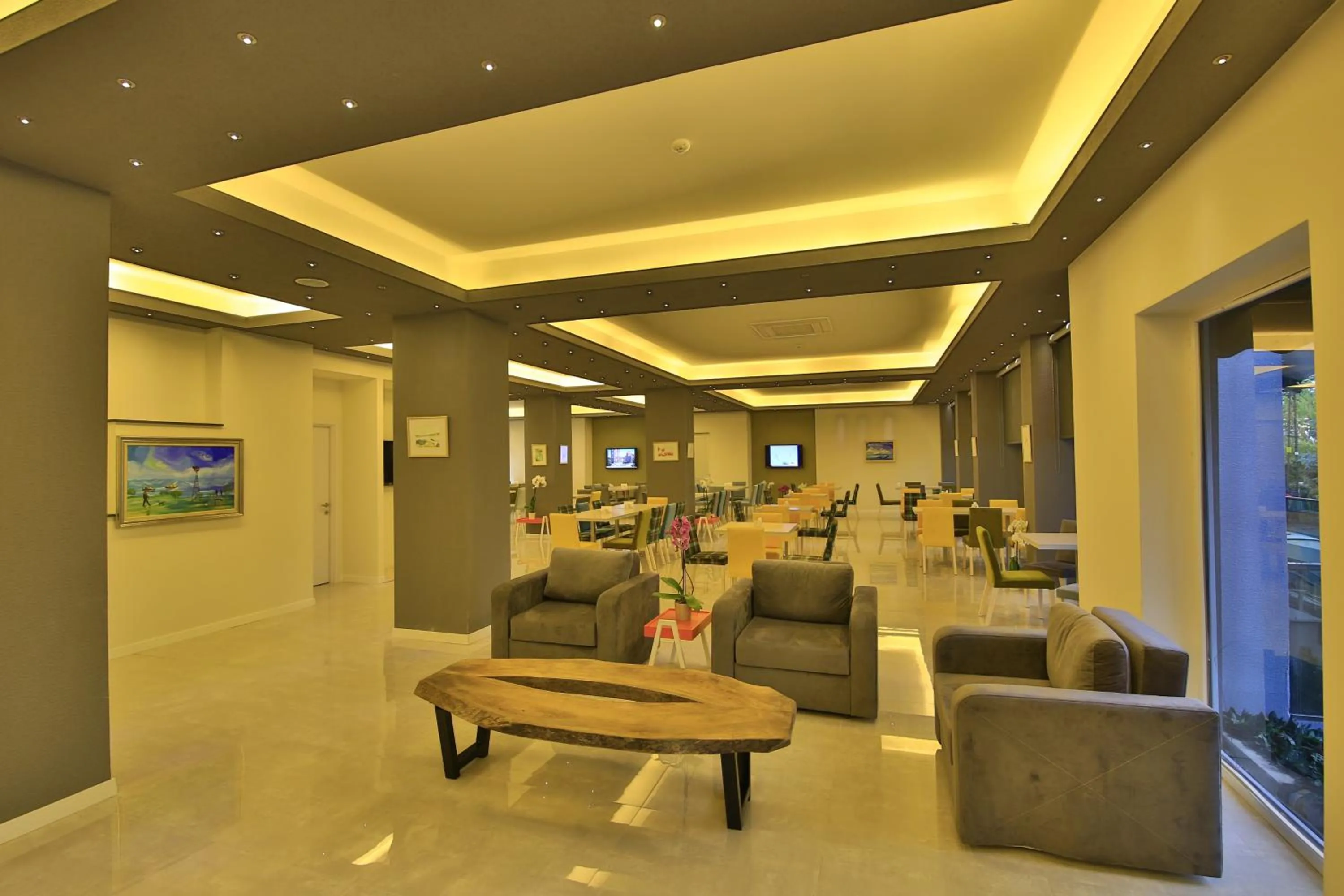 Seating area in leto city hotel