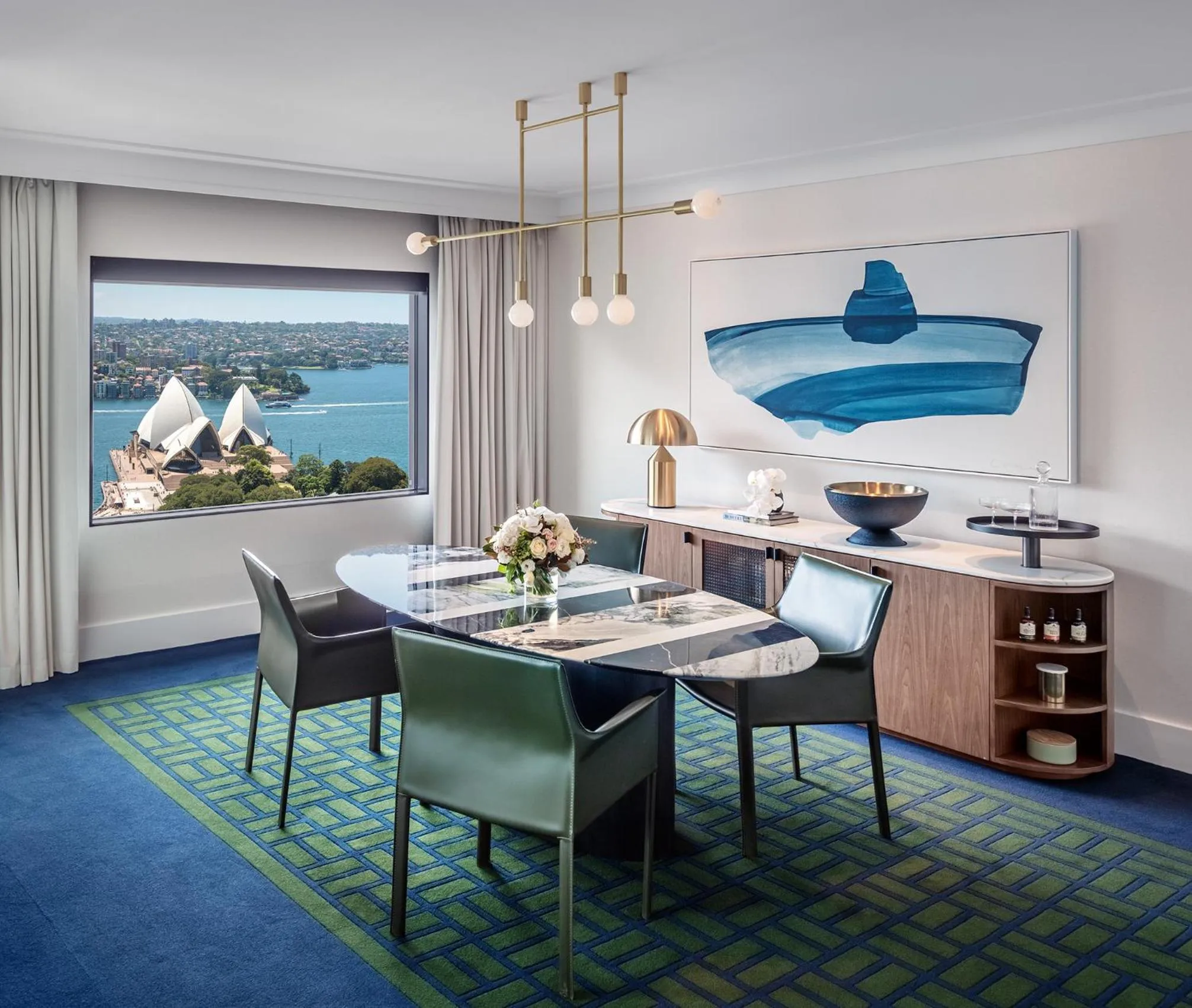 Dining area in InterContinental Sydney by IHG