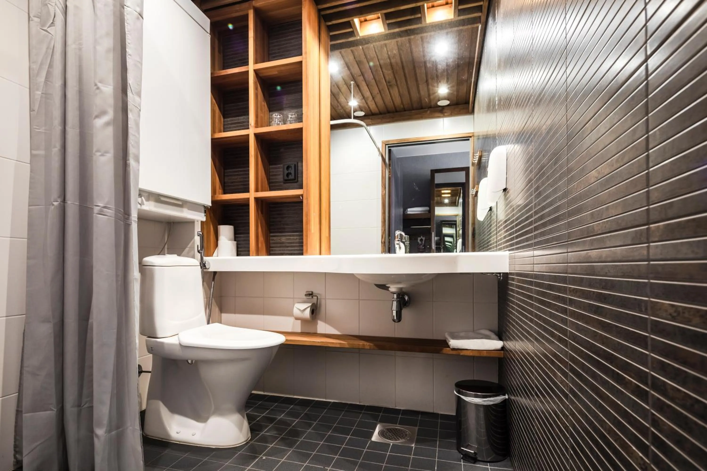 Bathroom in Lapland Hotels Luostotunturi & Amethyst Spa