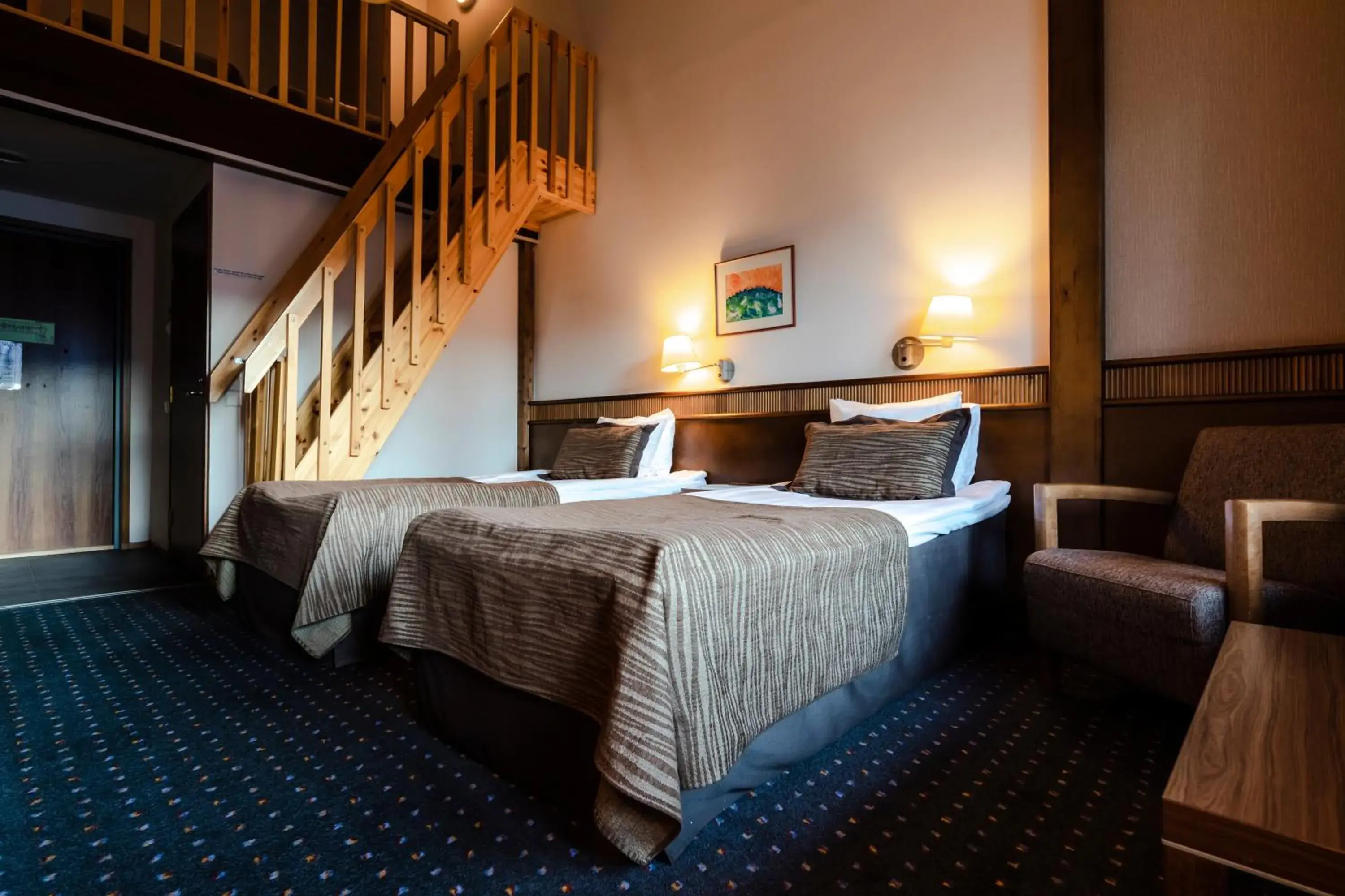 Photo of the whole room, Bed in Lapland Hotels Luostotunturi & Amethyst Spa Photo of the whole room, Bed in Lapland Hotels Luostotunturi & Amethyst Spa