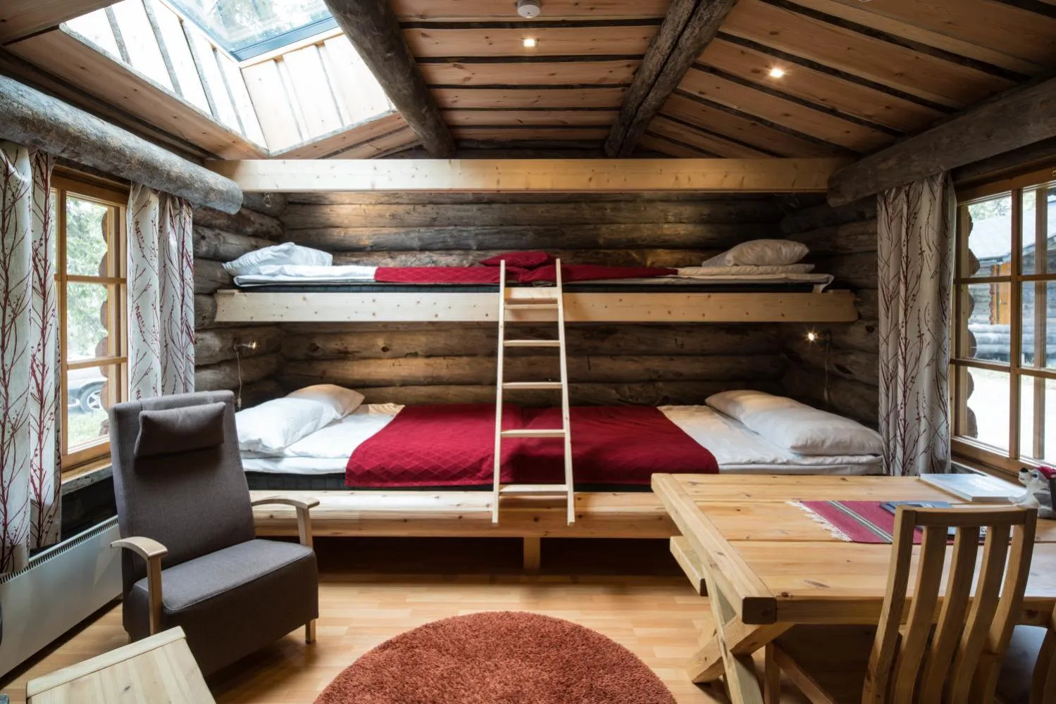 bunk bed, Bed in Lapland Hotels Luostotunturi & Amethyst Spa
