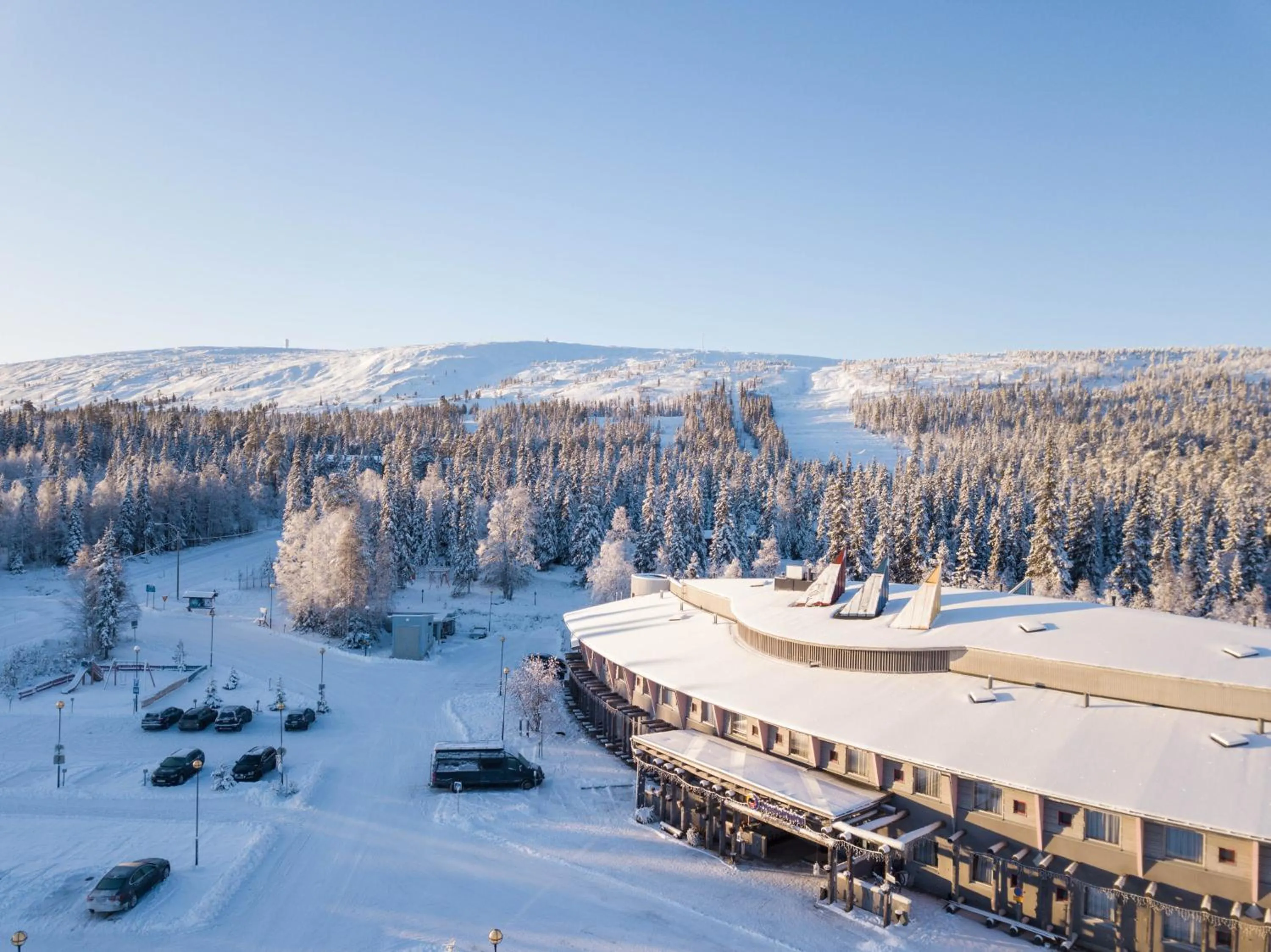 Property building in Lapland Hotels Luostotunturi & Amethyst Spa