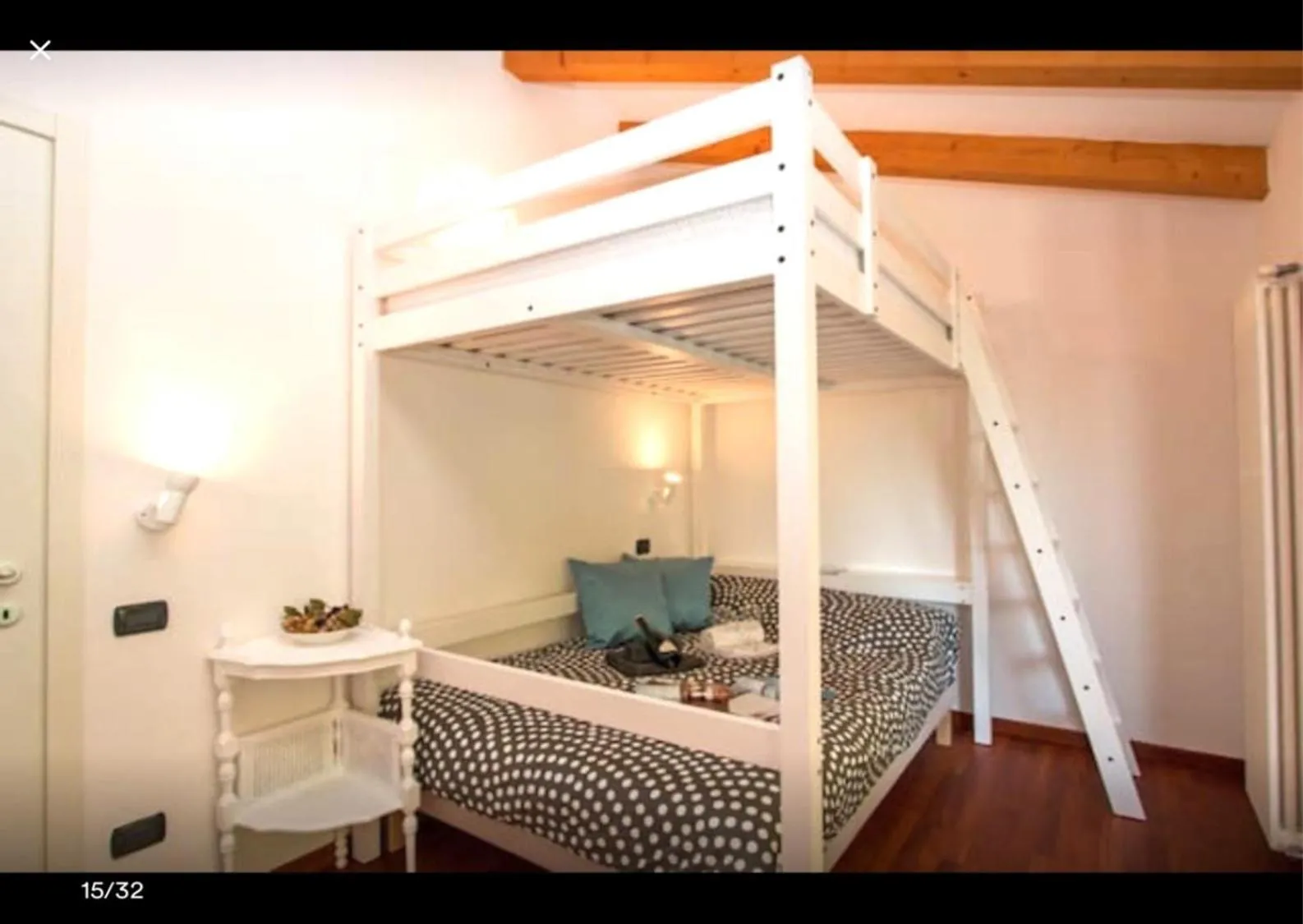 Bed in Sirmione Rosselli Apartments
