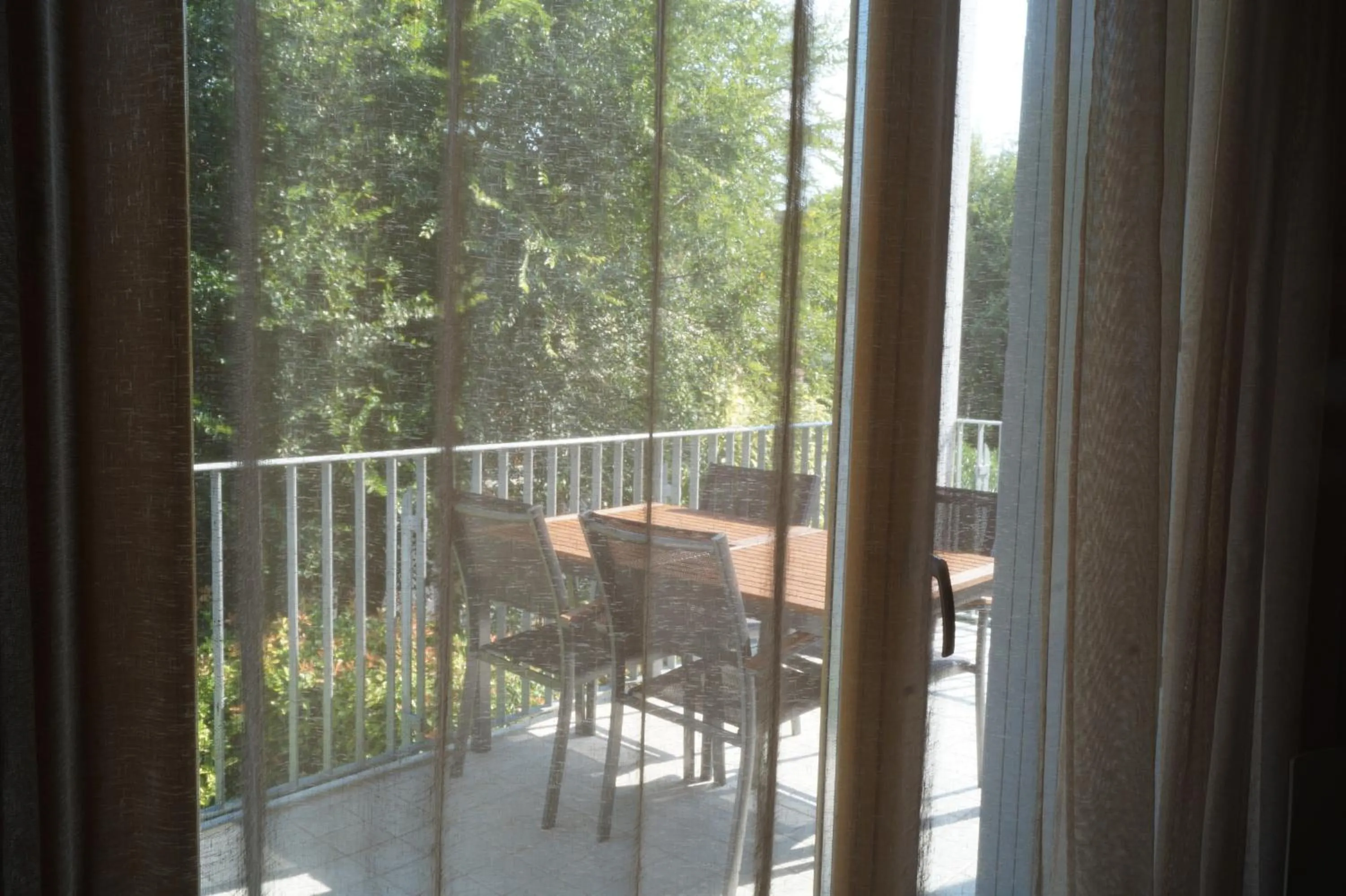 Balcony/Terrace in Sirmione Rosselli Apartments