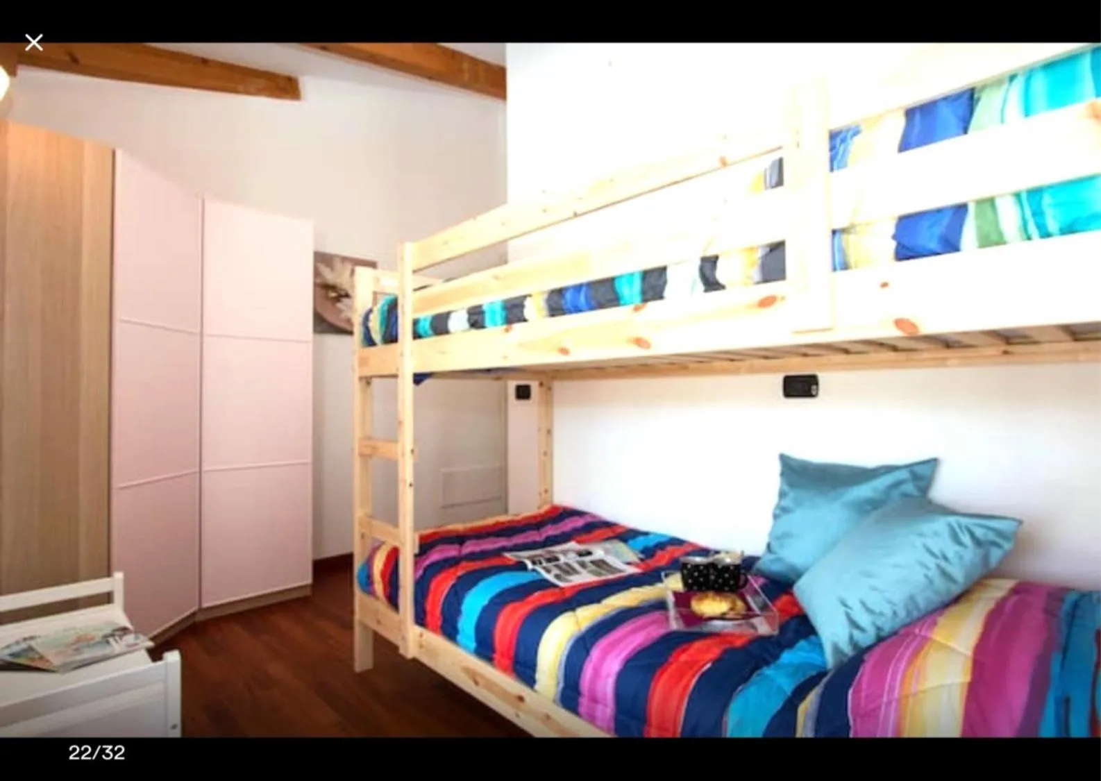 bunk bed, Bed in Sirmione Rosselli Apartments