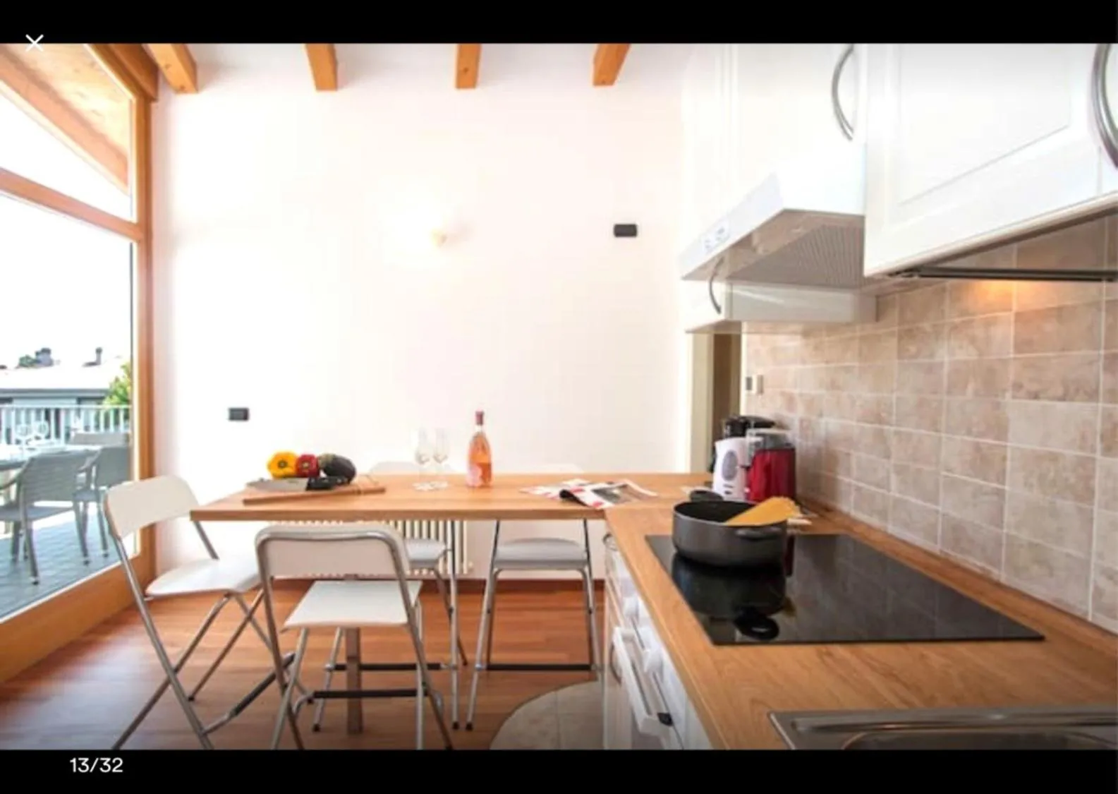 Kitchen or kitchenette in Sirmione Rosselli Apartments