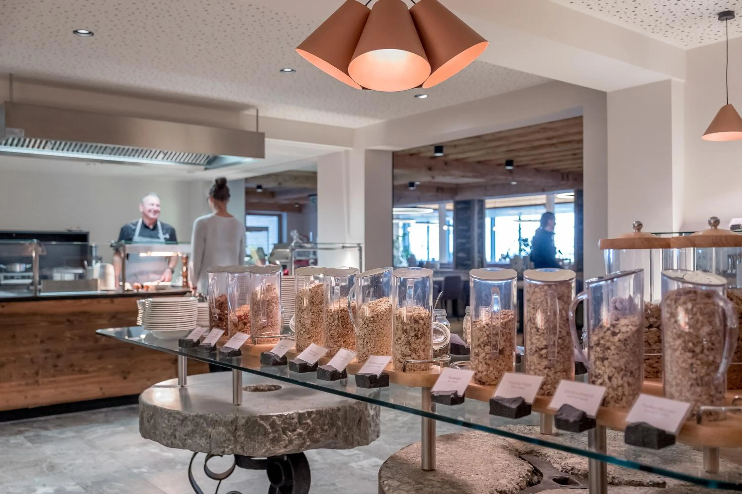 Buffet breakfast in 4 Sterne Superior Mühle Resort 1900 - Adults only