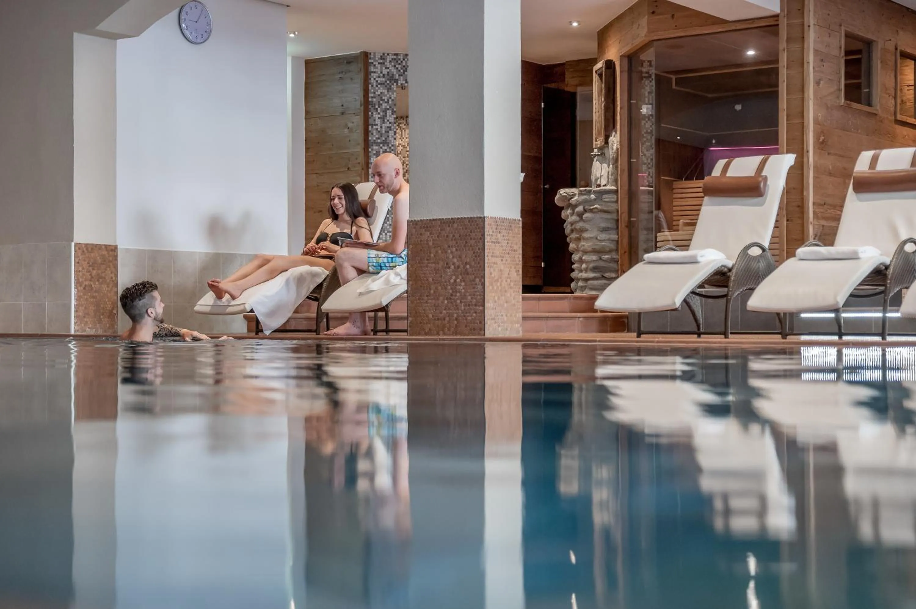 Swimming pool in 4 Sterne Superior Mühle Resort 1900 - Adults only