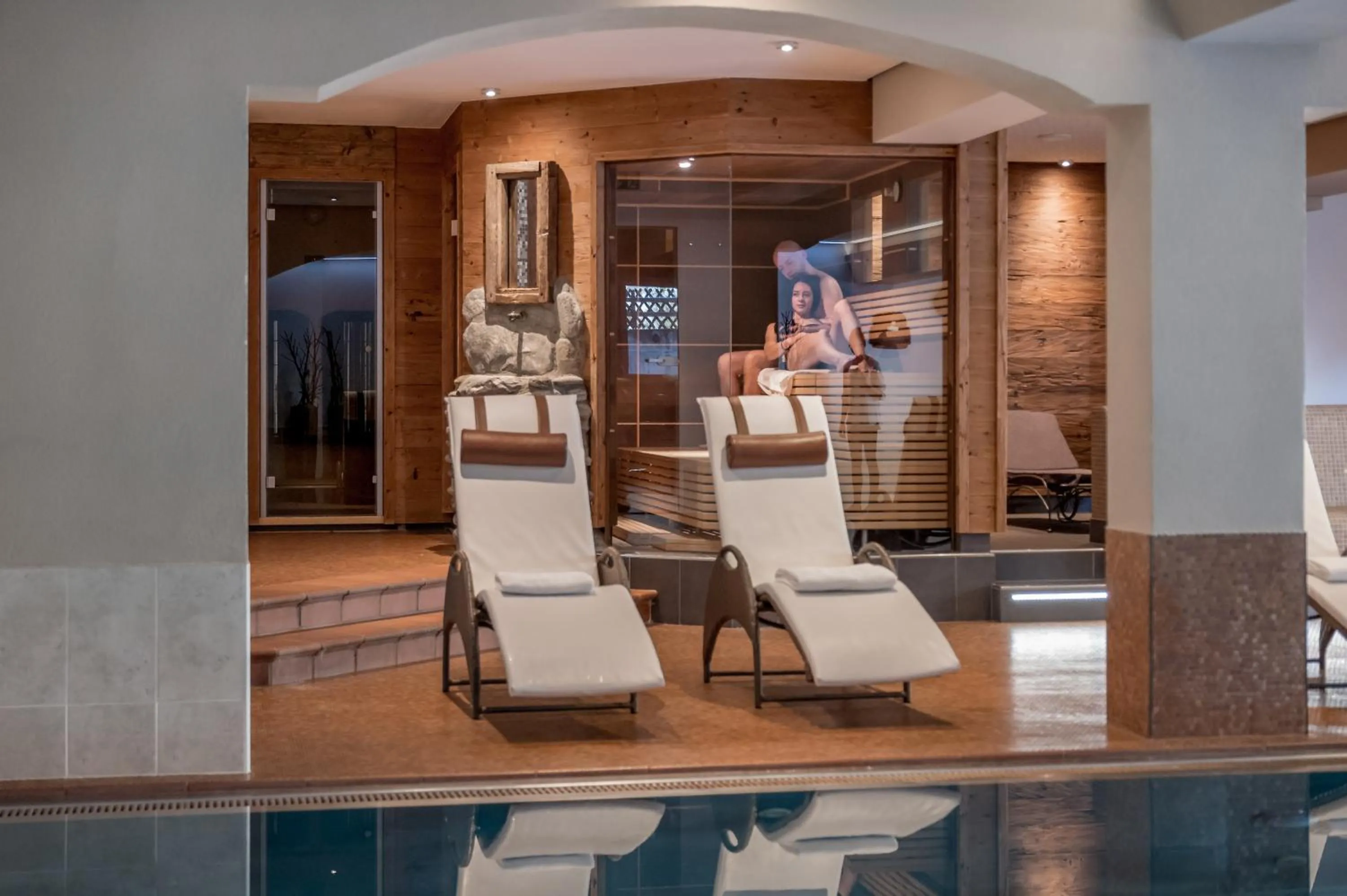 Swimming pool in 4 Sterne Superior Mühle Resort 1900 - Adults only