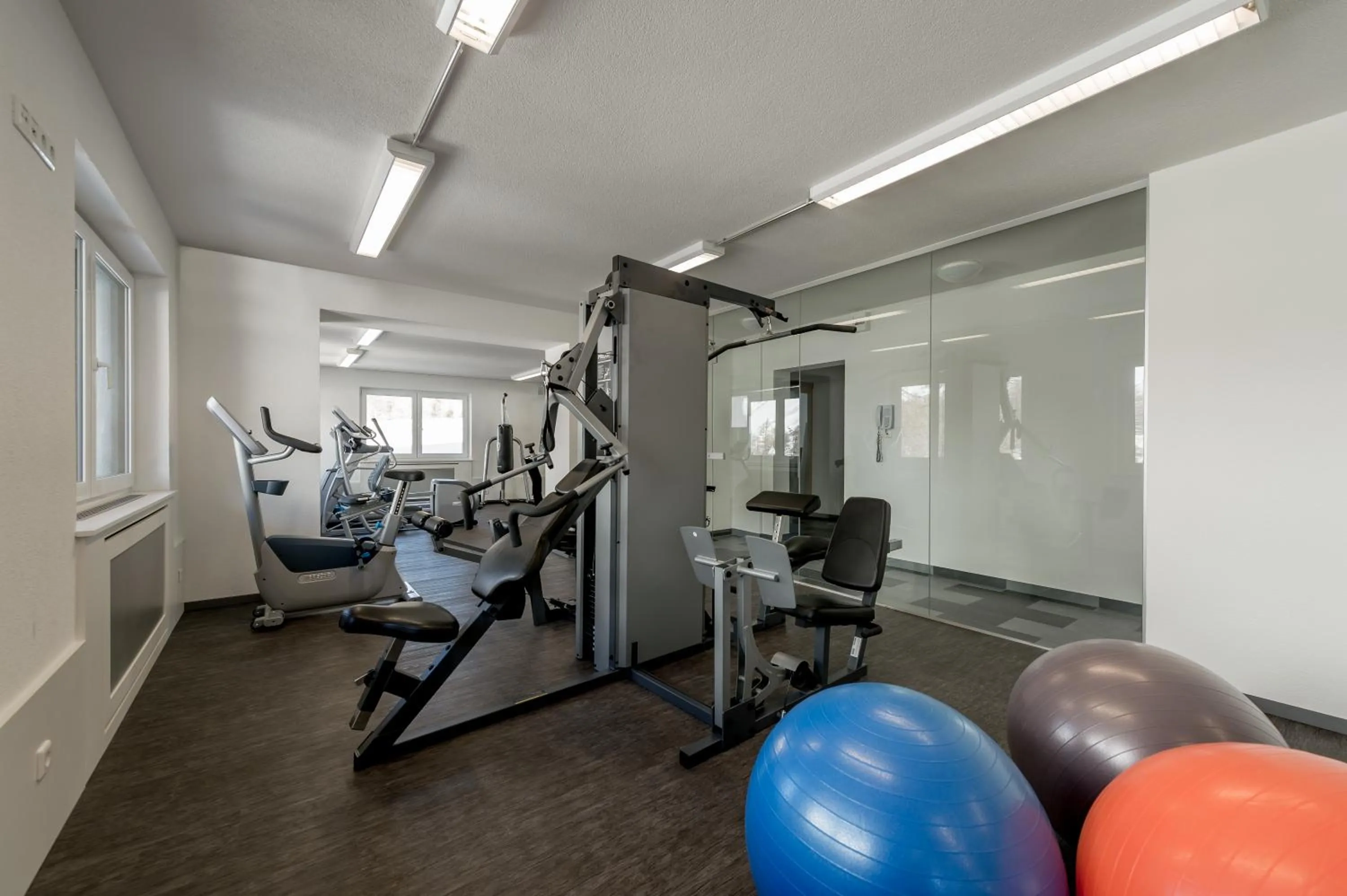 Fitness centre/facilities in 4 Sterne Superior Mühle Resort 1900 - Adults only